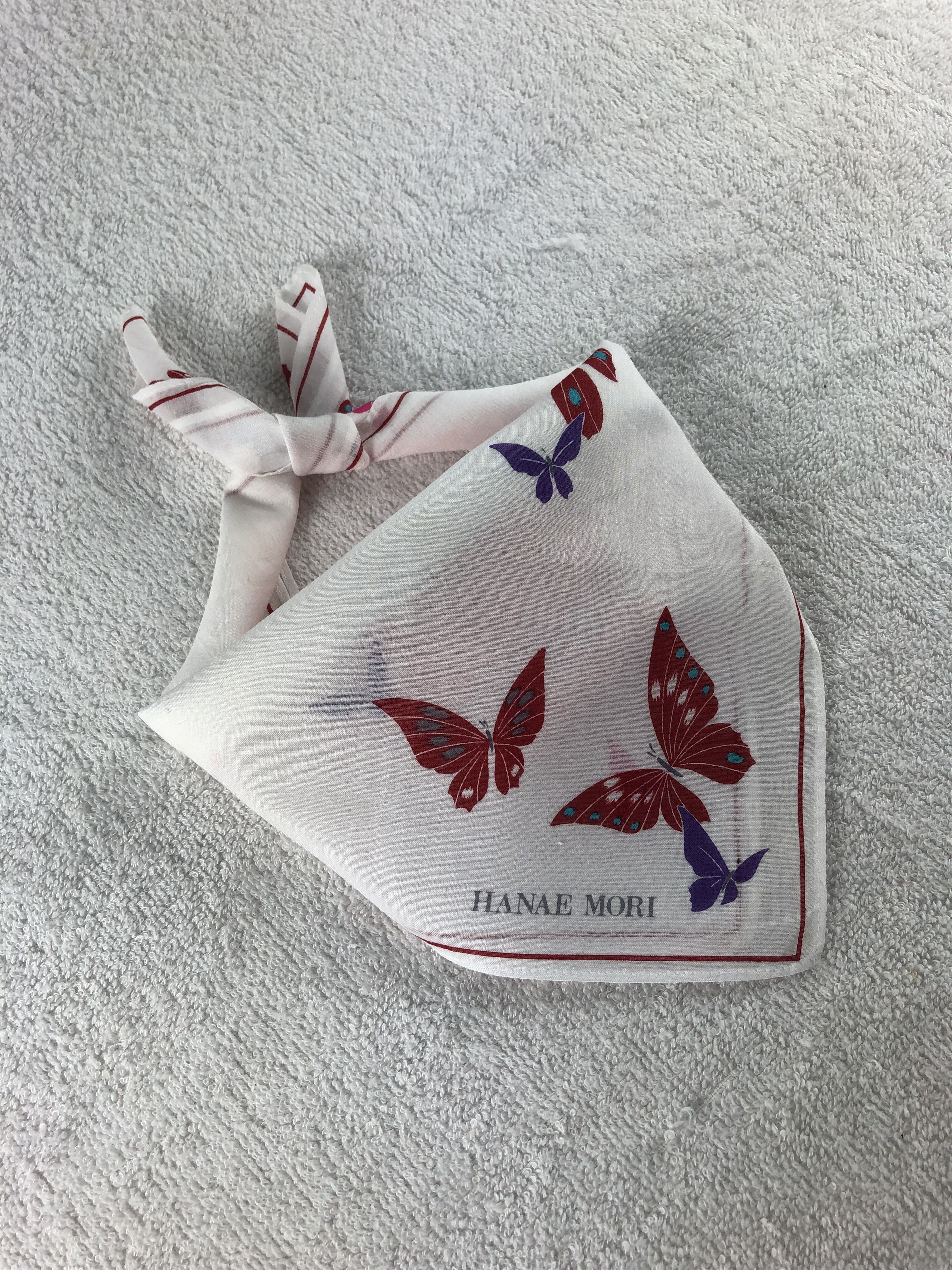 Hanae Mori × Japanese Brand × Vintage Hanae Mori Handkerchief / Bandana / Neckerchief Size ONE SIZE - 1 Thumbnail