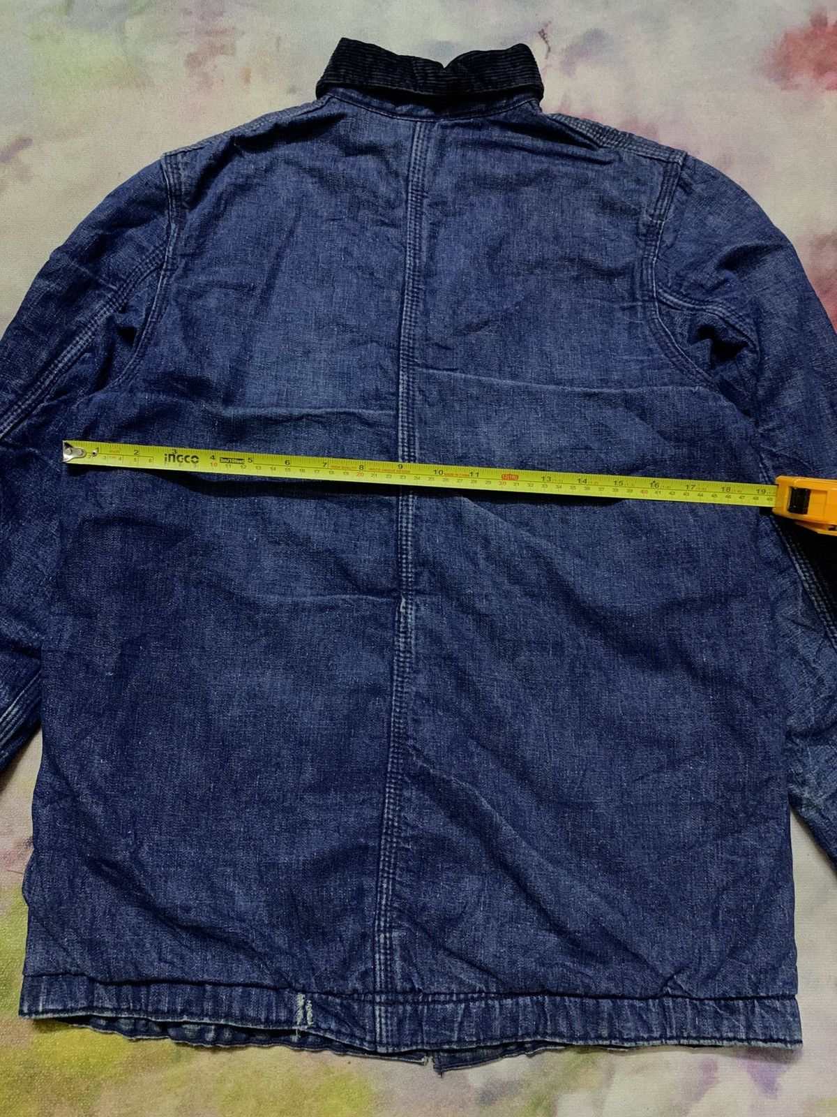 Sears Vintage 50’s HERCULES SEARS Chore Blanket Lined Denim Jacket Size US S / EU 44-46 / 1 - 14 Thumbnail
