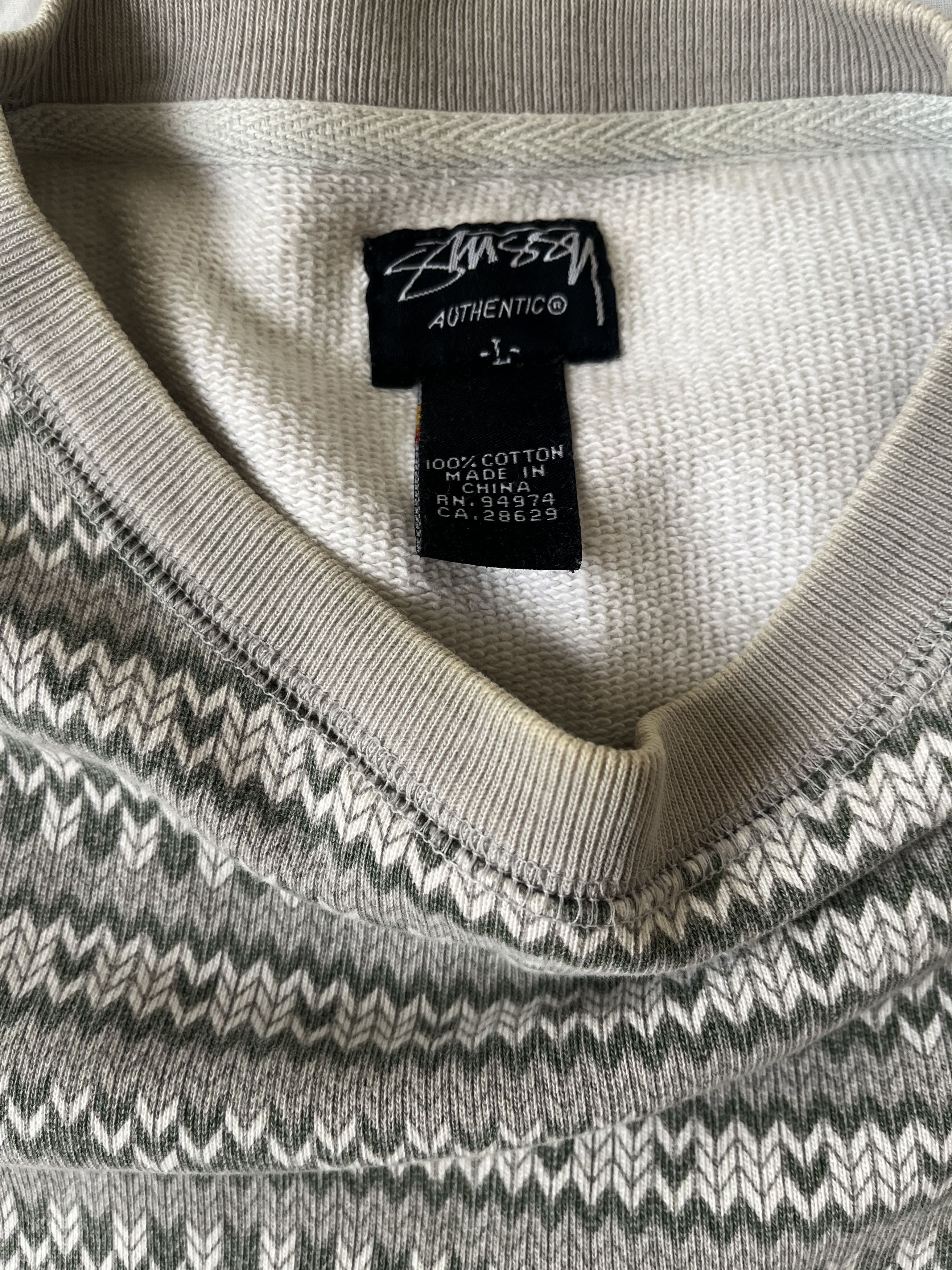 Stussy Sweater Stüssy 00s Vintage Retro 90s Y2K Size US L / EU 52-54 / 3 - 5 Thumbnail