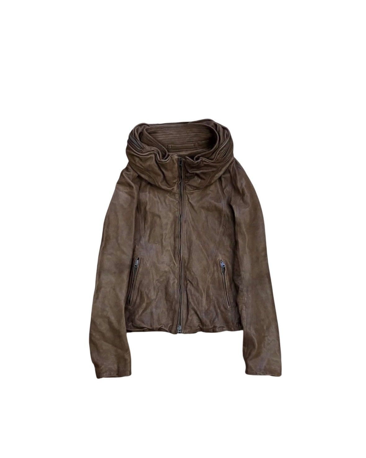GOA Goa bono black leather jacket | Grailed