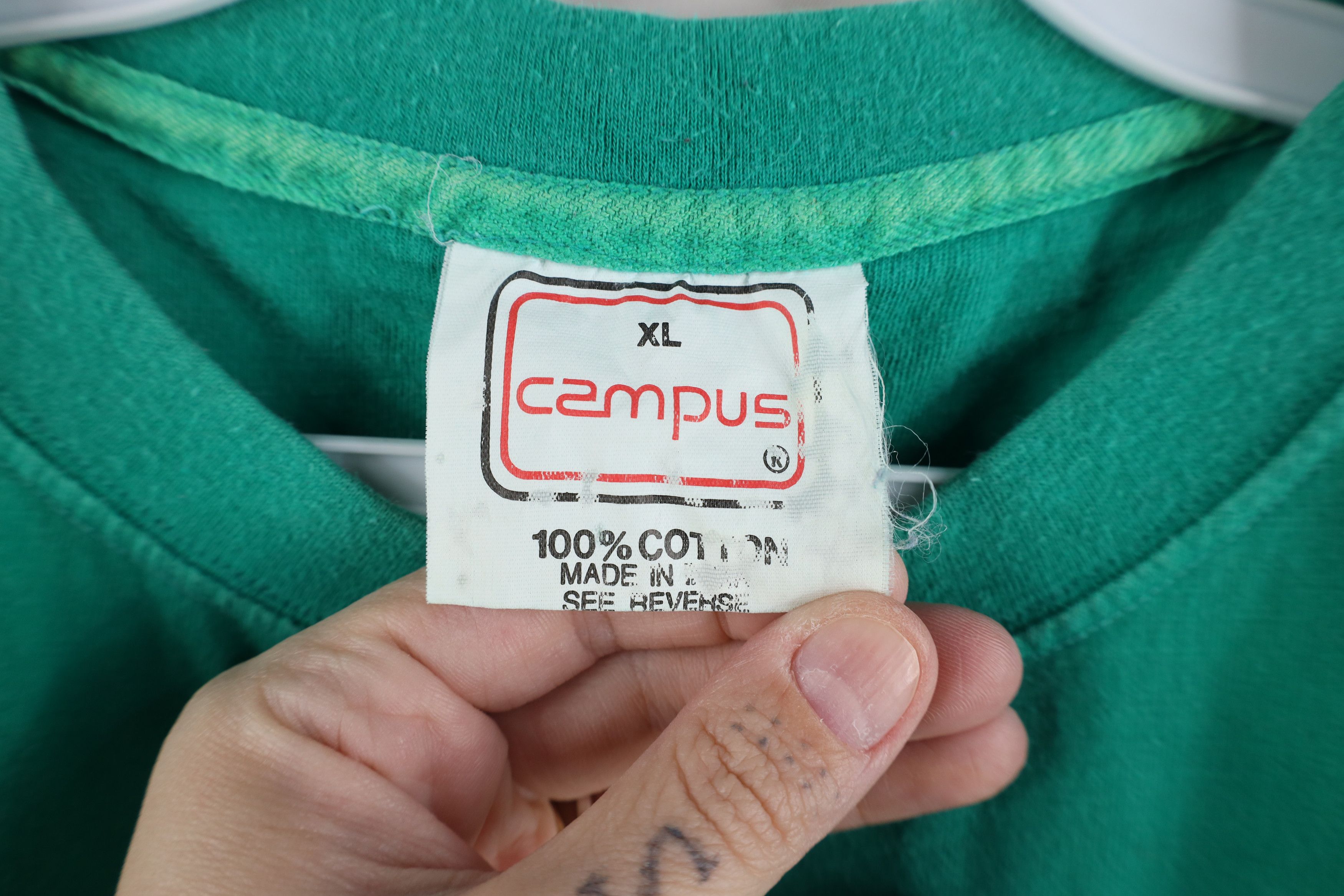 Vintage Vintage 70s Streetwear Short Sleeve Football Jersey T-Shirt Size US XL / EU 56 / 4 - 4 Thumbnail