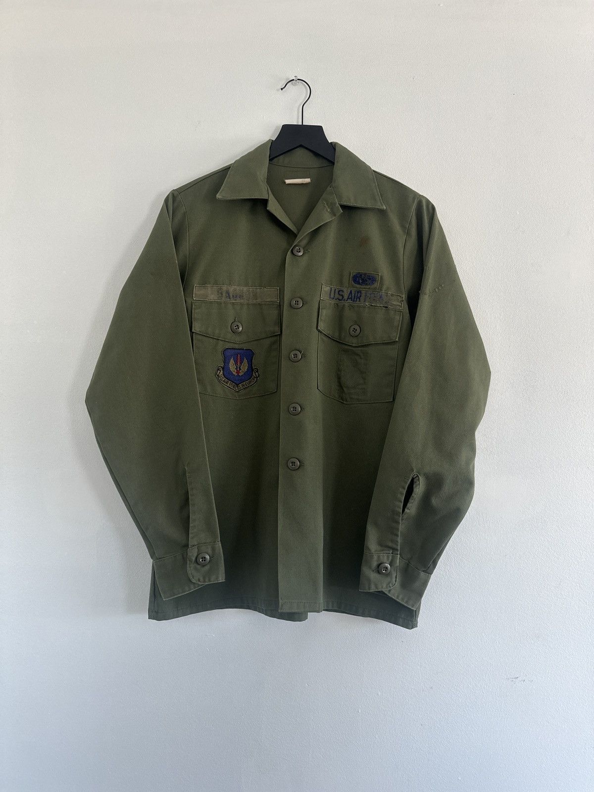 Vintage Vintage WW2 US Air Force shirt Size US M / EU 48-50 / 2 - 1 Thumbnail