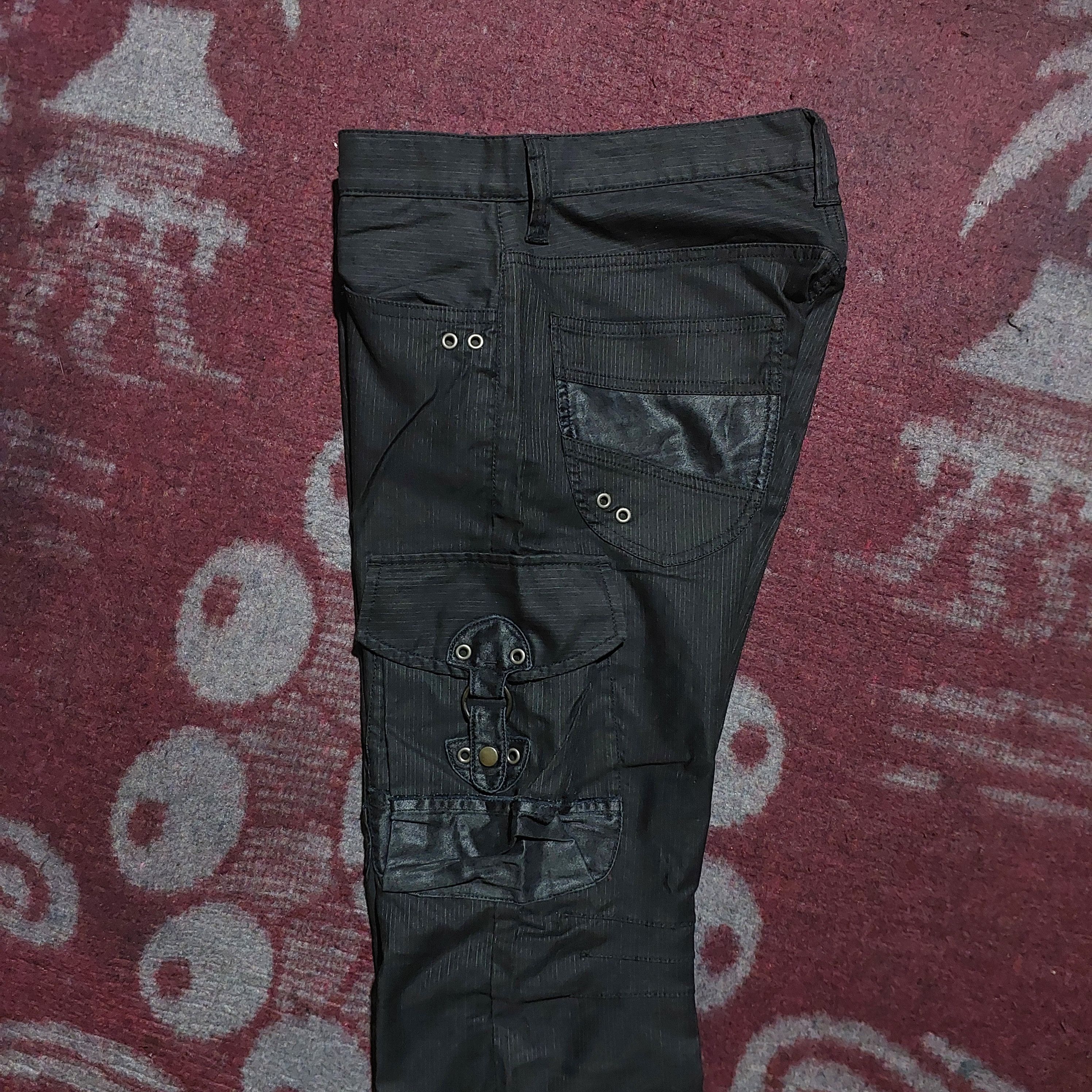 The Difference Difference rupert black cargo flare pants Size US 31 - 10 Thumbnail