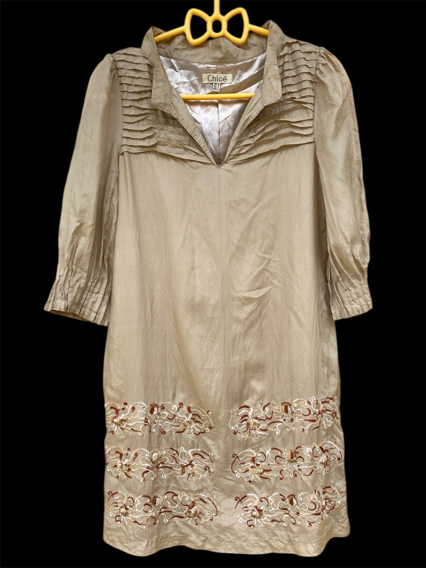 Chloe Chloe Silk Dress Size S / US 4 / IT 40 - 5 Thumbnail