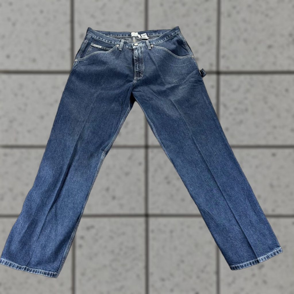 VINTAGE Calvin Klein Jeans Mens 36x34 Denim Jeans Relaxed Fit - Main Image