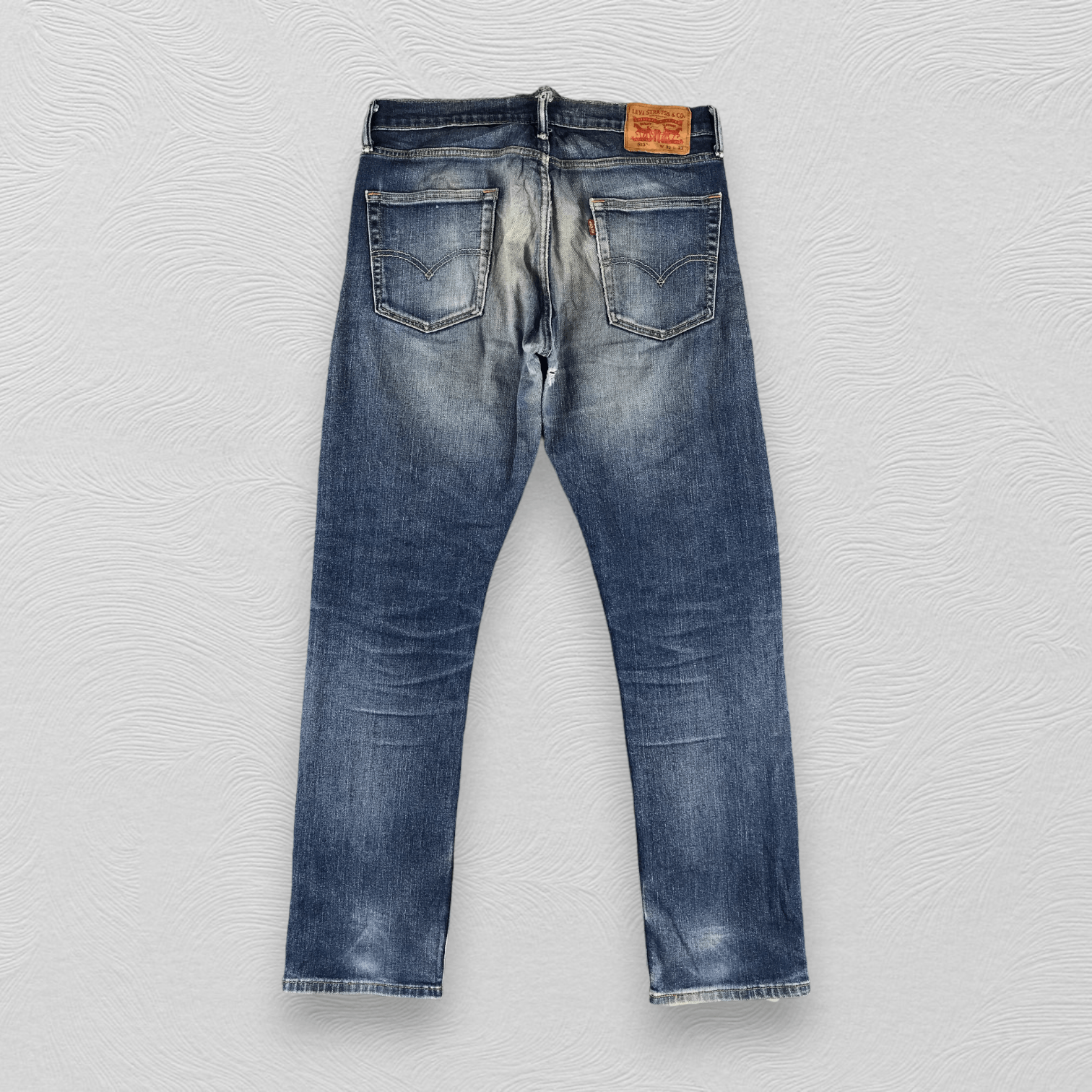 Levi's Vintage Levis 513 Jeans Faded Blue Denim KJ1258 Size US 33 - 2 Thumbnail