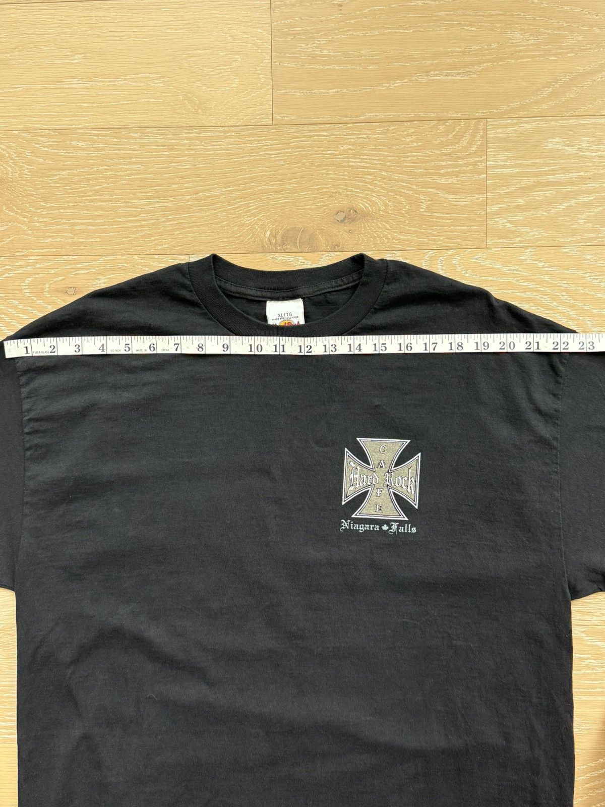 Hard Rock Cafe Vintage Y2K Hard Rock Niagara Falls 1971 West Coast Chopper Size US XL / EU 56 / 4 - 13 Thumbnail