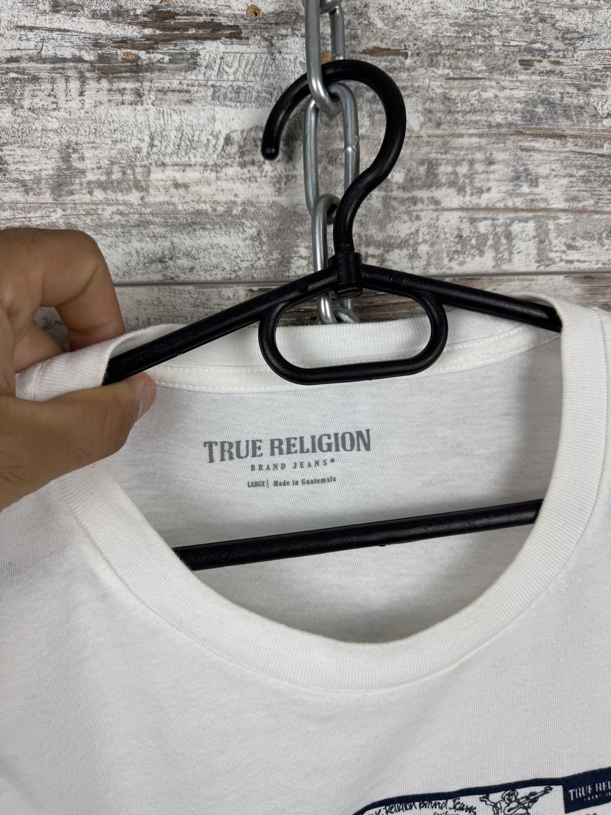 Japanese Brand × True Religion Mens Vintage True Religion T-shirt Japanese style tee y2k Size US L / EU 52-54 / 3 - 6 Thumbnail