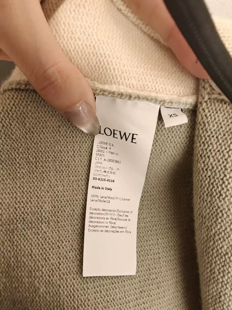 Loewe LOEWE Polo knit college style sweater Size XS / US 0-2 / IT 36-38 - 5 Thumbnail