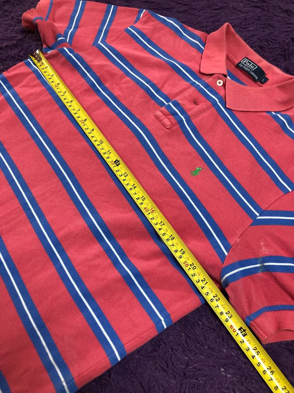 Polo Ralph Lauren × Vintage Polo Ralph Lauren Logo Rugby Polo Shirt Size US L / EU 52-54 / 3 - 9 Thumbnail