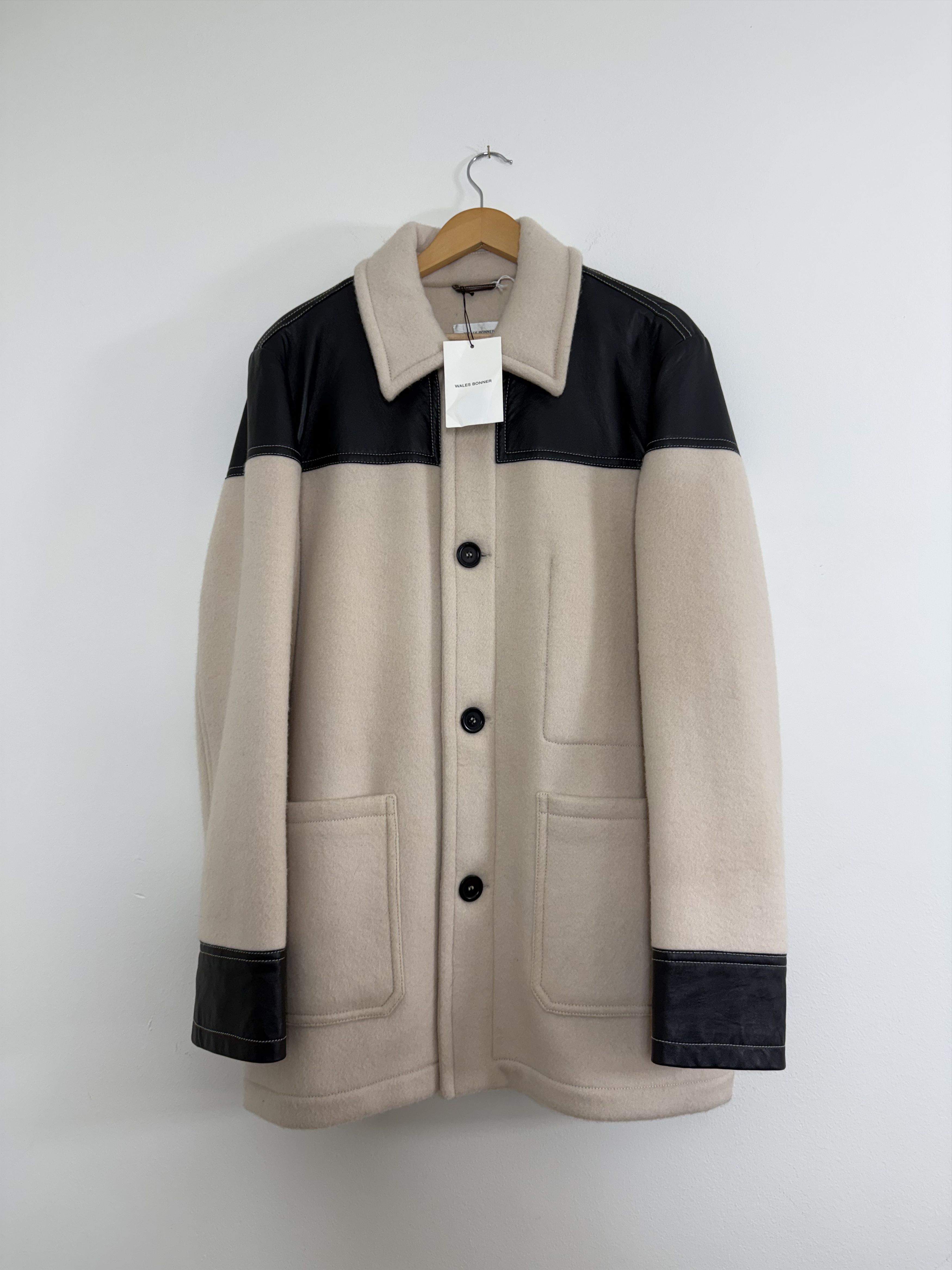 Wales Bonner Wool "London Hybrid Donkey Jacket" Size US M / EU 48-50 / 2 - 1 Thumbnail