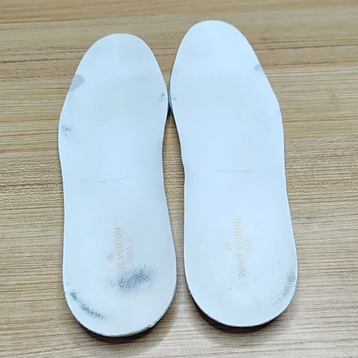 Louis Vuitton Louis Vuitton Luxembourg Casual Sneakers in White Red -2508 Size US 9.5 / EU 42-43 - 8 Thumbnail