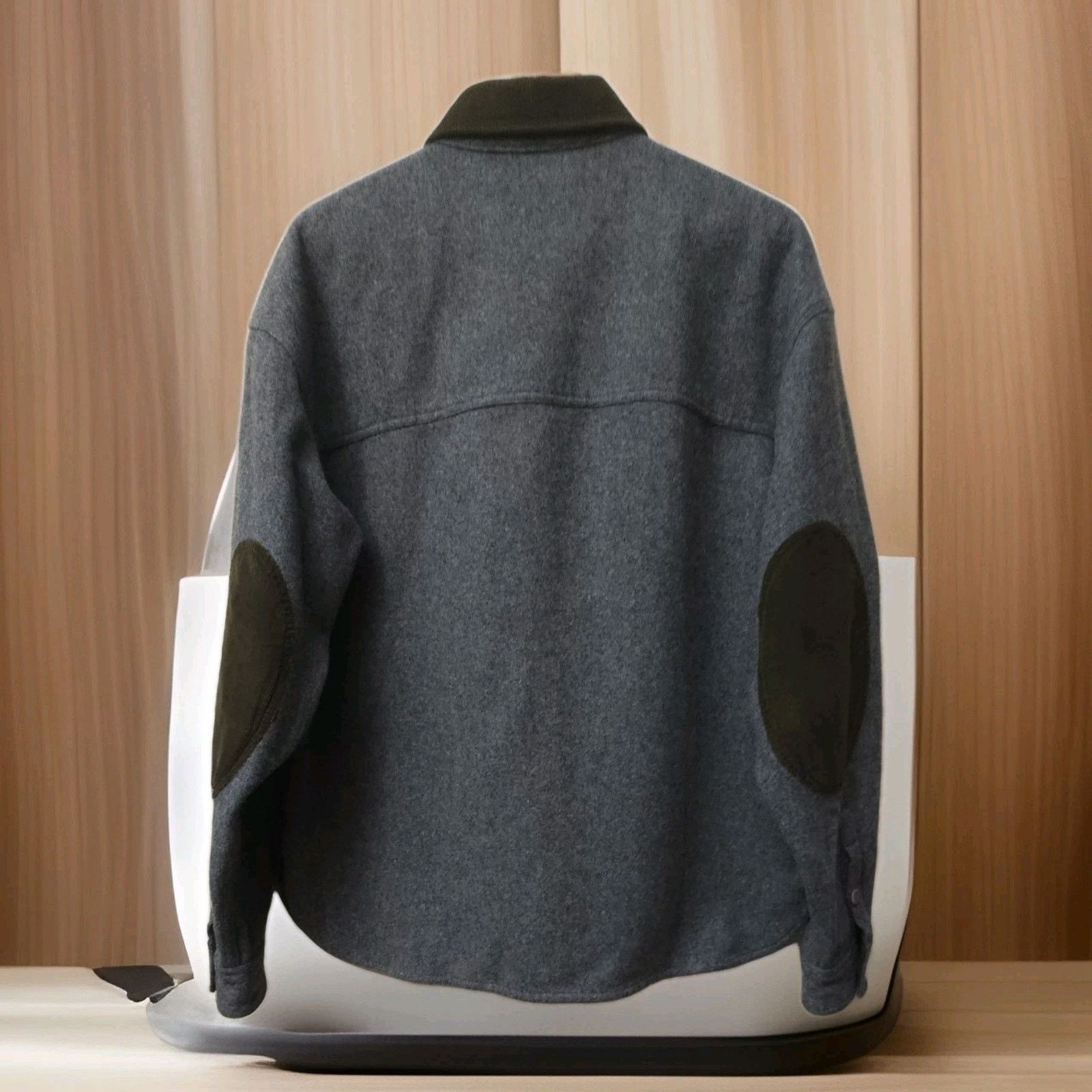 Other Derby Vintage Tweed Virgin Wool Elbow Patch Shirt Jacket M Size US M / EU 48-50 / 2 - 2 Thumbnail