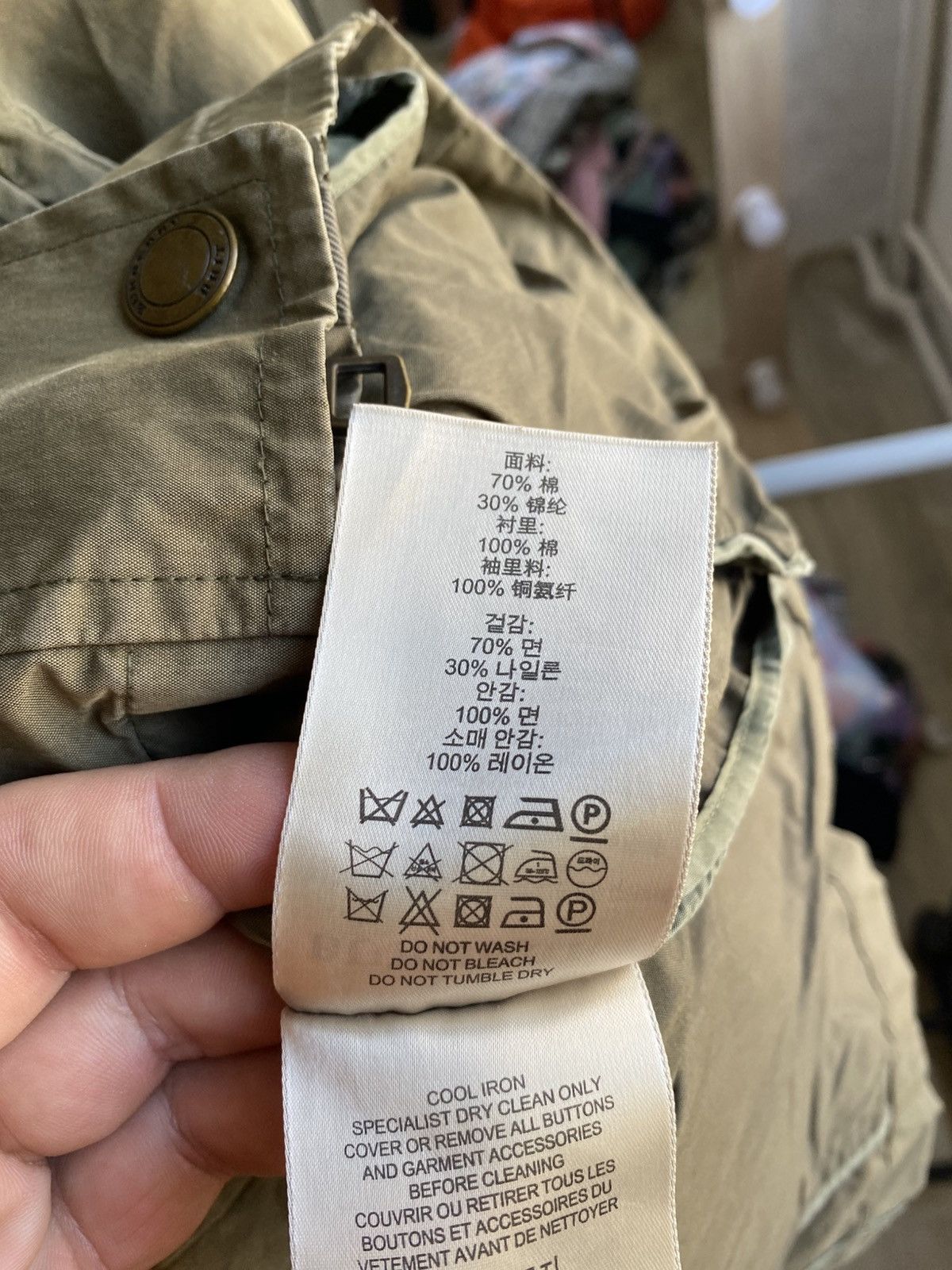 Burberry Burberry Brit Jacket Khaki Double-Breasted Belted Trench Size XS / US 0-2 / IT 36-38 - 15 Thumbnail