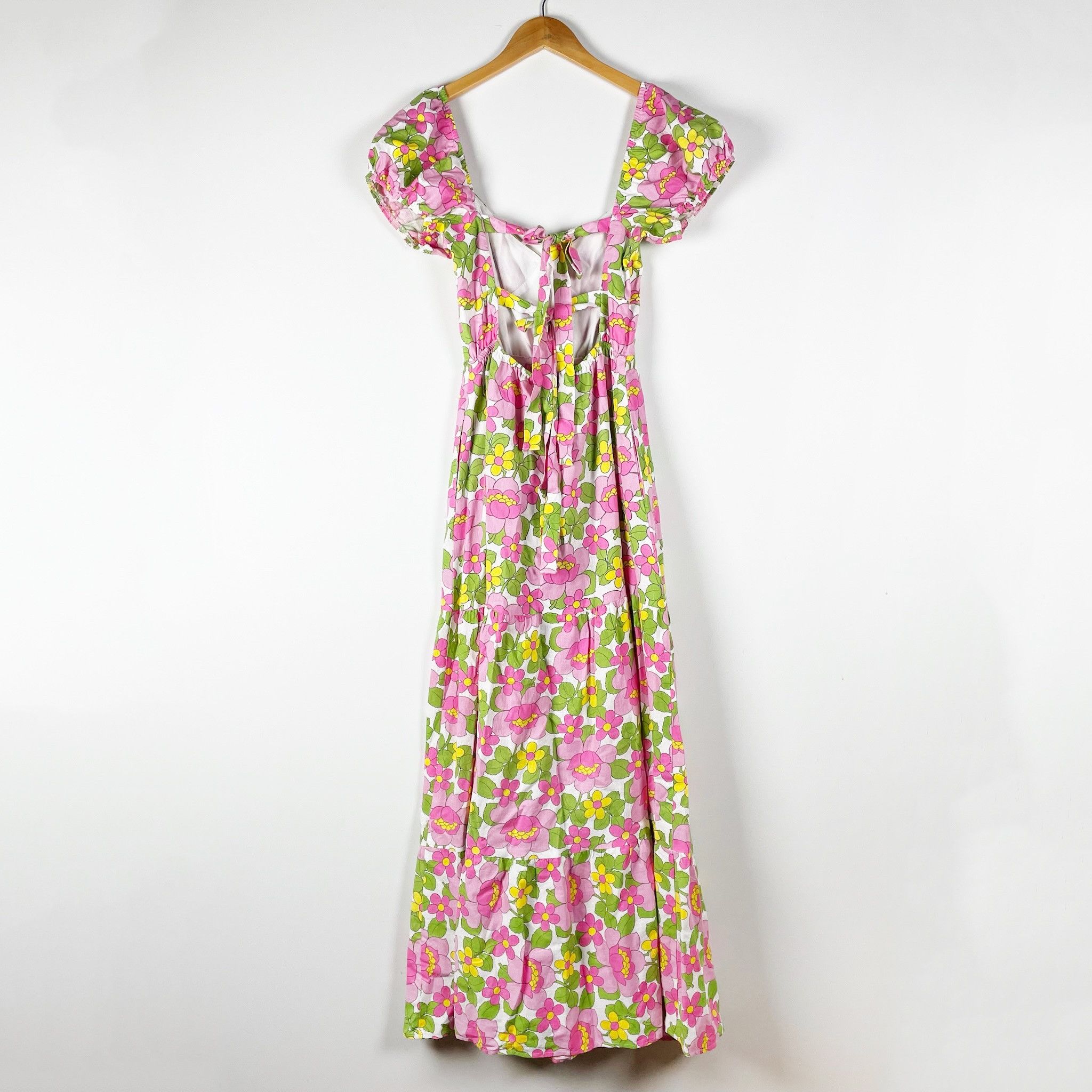 Show Me Your MuMu Show Me Your Mumu Cathy Linen Blend Puff Size S / US 4 / IT 40 - 4 Thumbnail