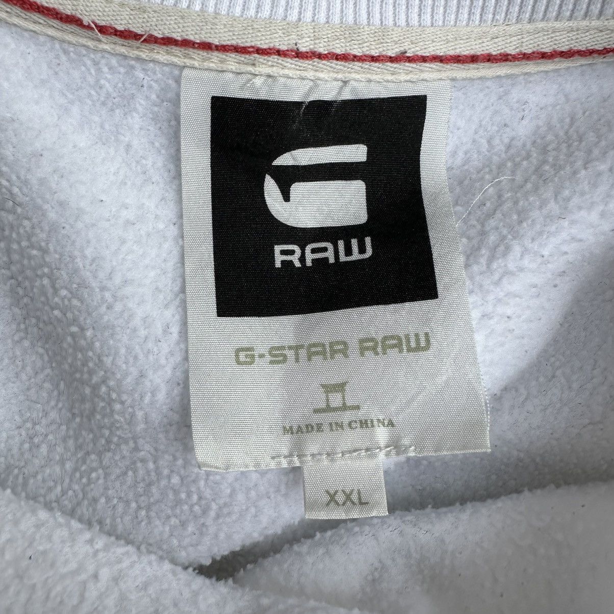 G-Star × Vintage Vintage G-Star Raw Sweatshirt Big Logo Y2K Style USA 00s Size US XXL / EU 58 / 5 - 13 Thumbnail
