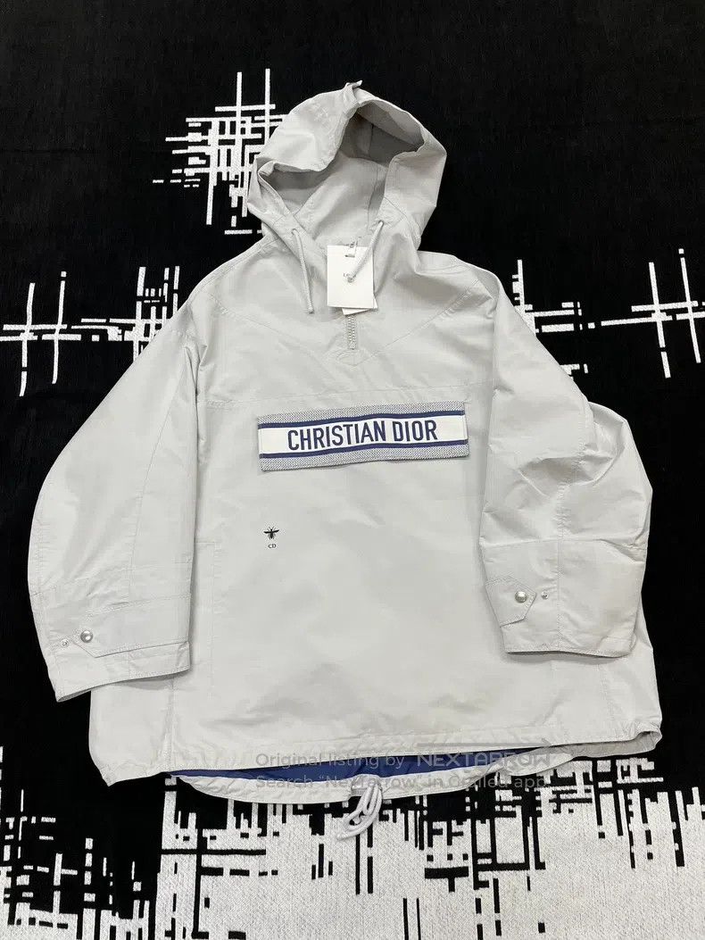 Dior Dior Grey Hooded Constellation Windbreaker Jacket Size XS / US 0-2 / IT 36-38 - 1 Thumbnail
