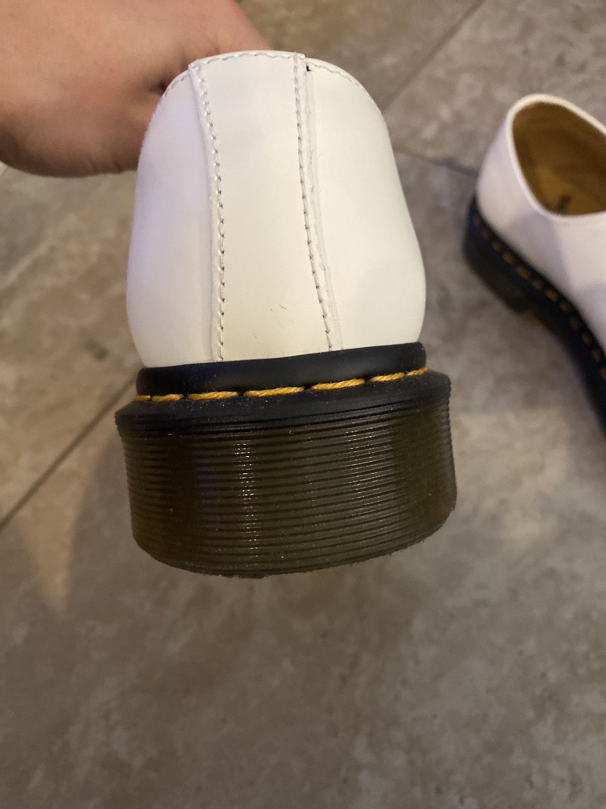 Dr. Martens 1461 White Dr. Marten Boots Size US 8 / EU 41 - 2 Thumbnail