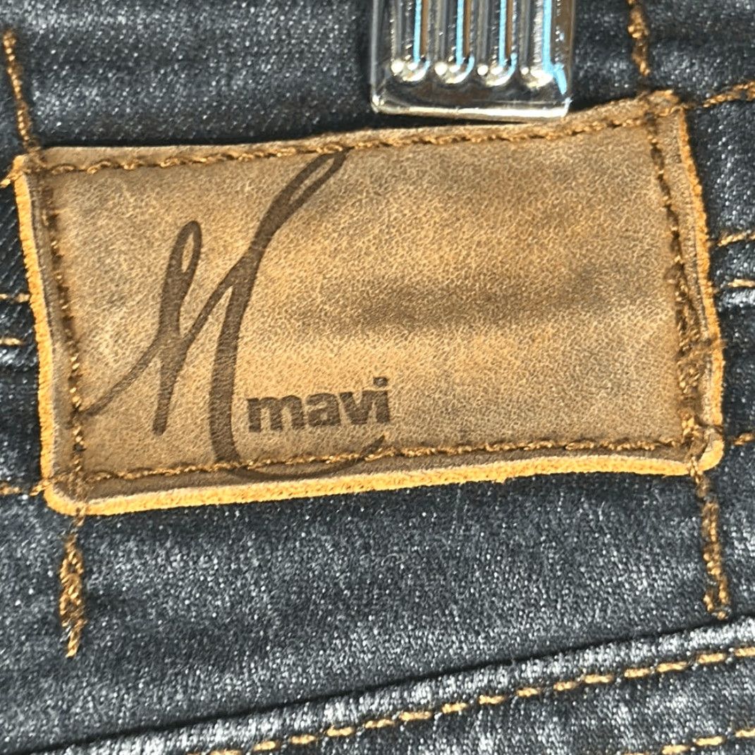 Vintage Mavi Jeans Annie Low Rise Straight Leg Jeans 28/32 Women Jeans Blue Size 28" / US 6 / IT 42 - 4 Thumbnail