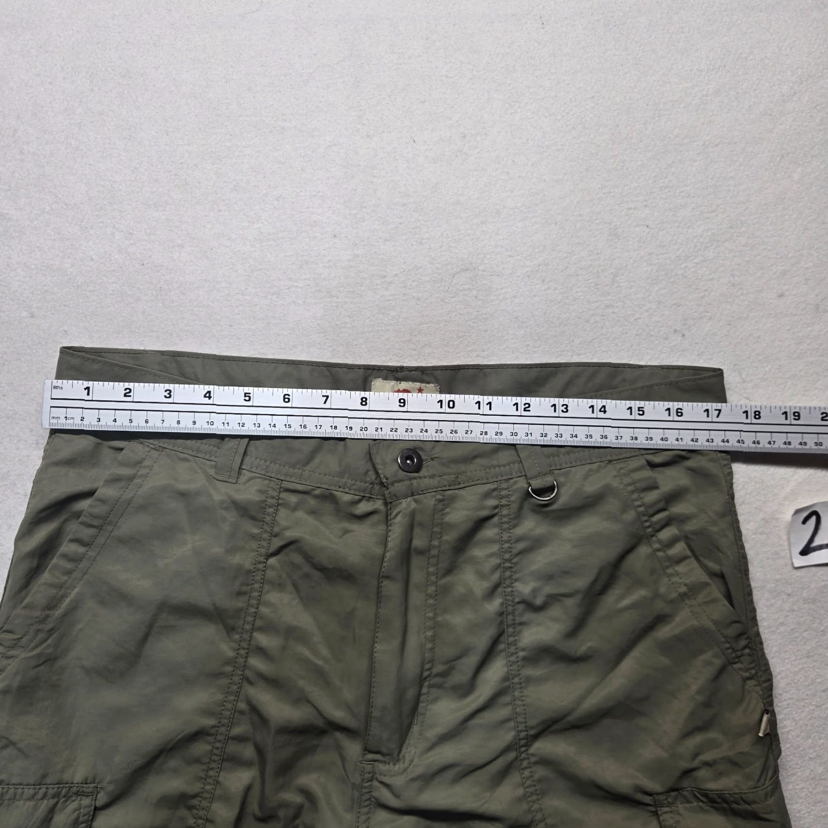 Vintage Dakota Grizzly Cargo Walking Shorts Mens 34 Gray 6-pockets Relaxed Fit Hiking Outdoor Size US 34 / EU 50 - 3 Thumbnail