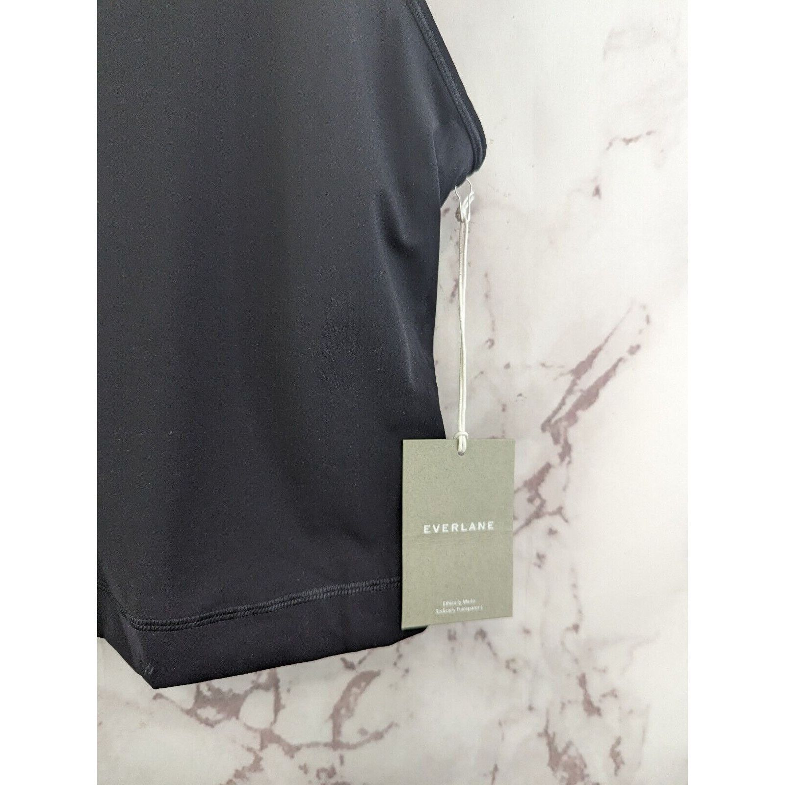 Everlane Everlane Tank Top Womens Small Black Crop The Perform Bra Size S / US 4 / IT 40 - 4 Thumbnail