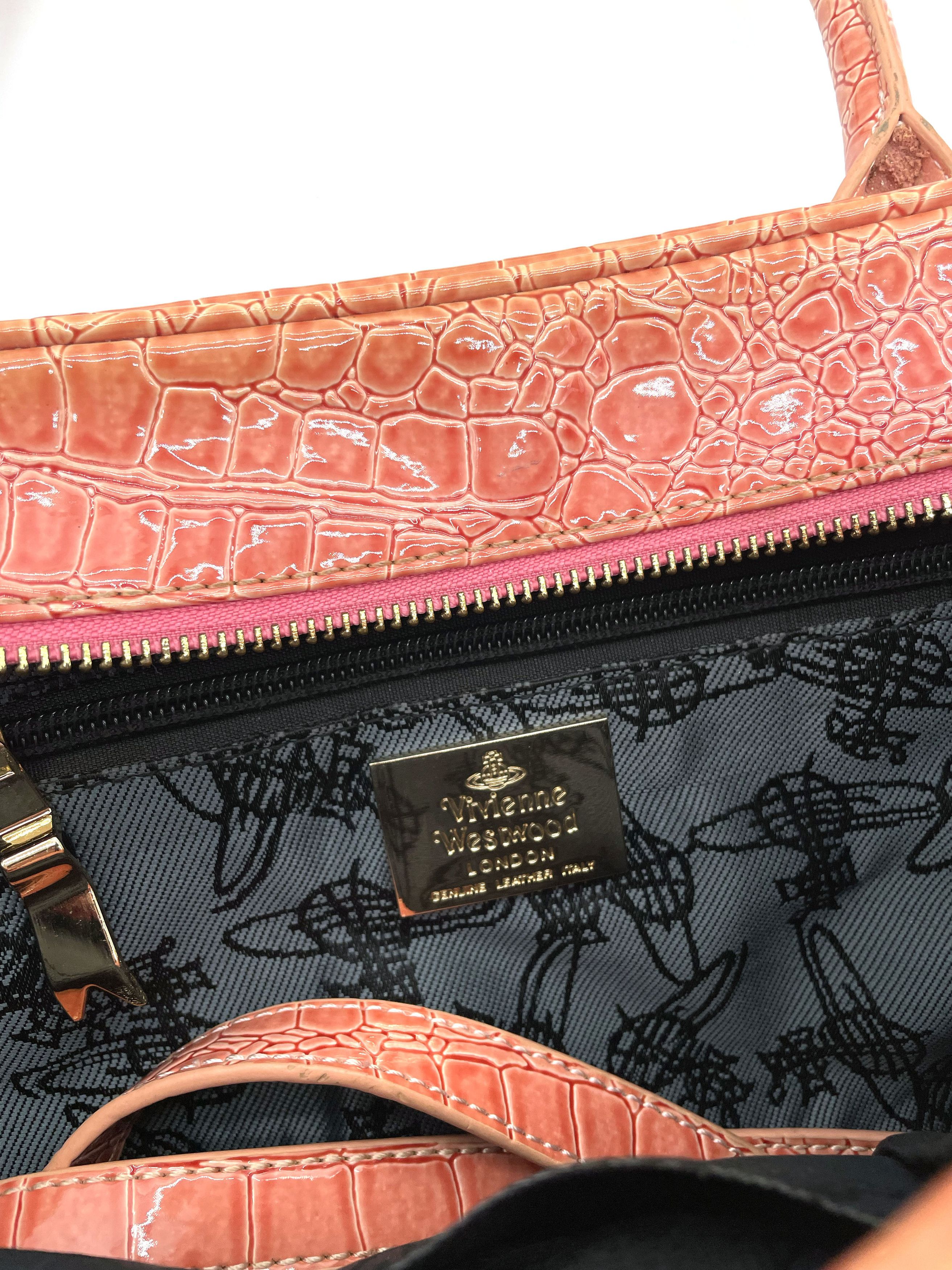 Vivienne Westwood Orb Patent Leather Handbag Size ONE SIZE - 9 Thumbnail