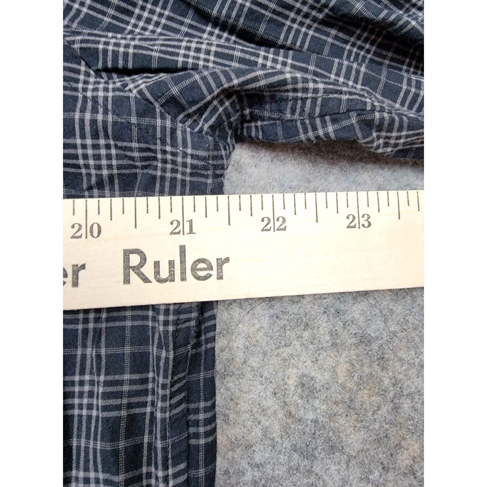 John Varvatos John Varvatos Shirt Mens Large Black Plaid Long Sleeve Button-Up Casual Size US L / EU 52-54 / 3 - 7 Thumbnail