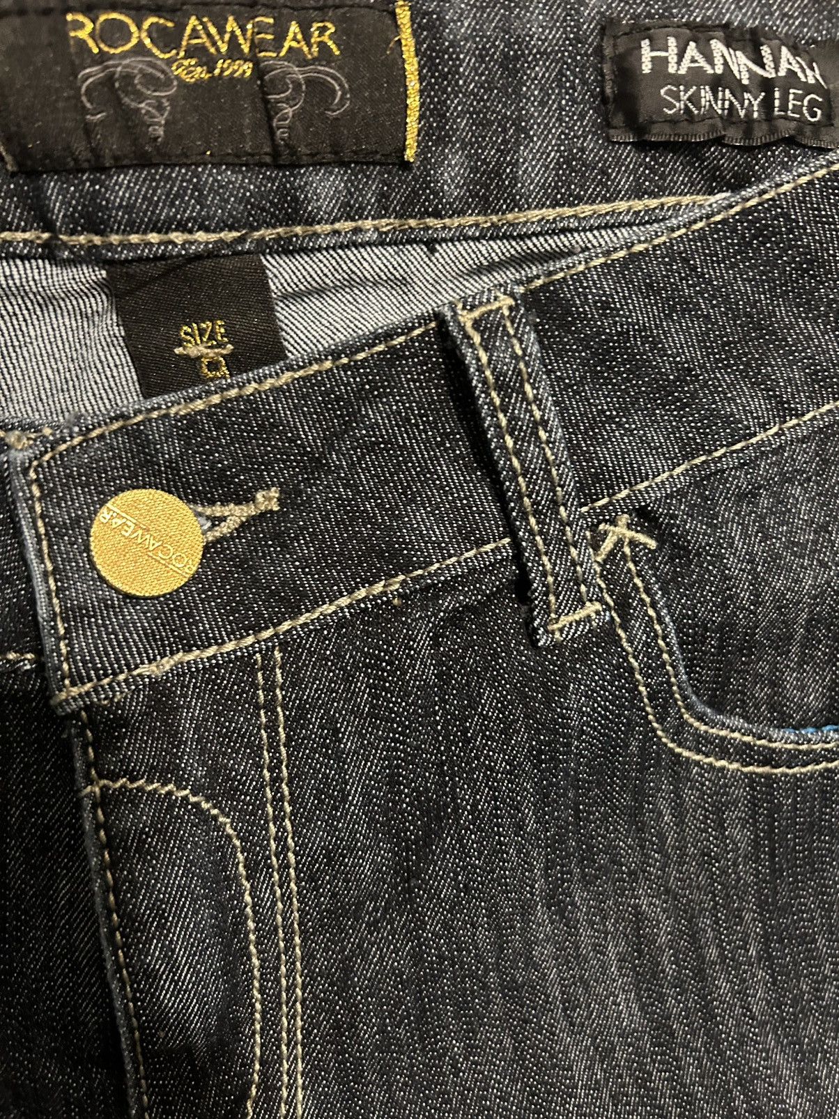 Rocawear Y2K Rocawear Skinny Jeans Size 28" / US 6 / IT 42 - 6 Thumbnail