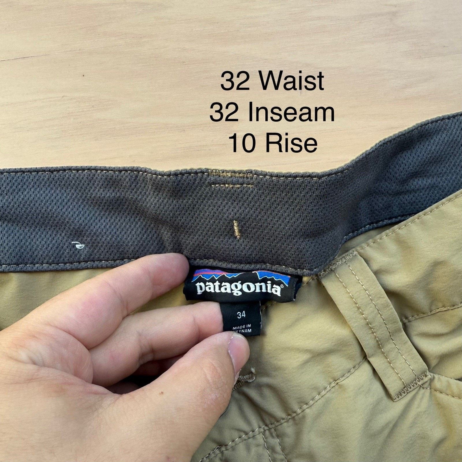 Patagonia Patagonia Quandary Convertible Pants 32 Khaki Casual Outdoor Size US 32 / EU 48 - 5 Thumbnail