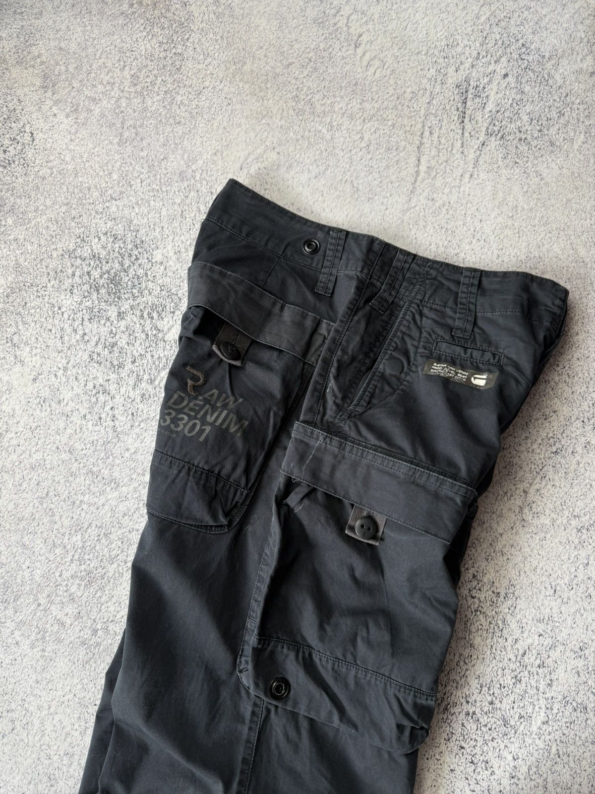 G-Star Vintage G Star Raw Cargo Pants Streetwear Japanese Y2K Size US 30 / EU 46 - 20 Thumbnail