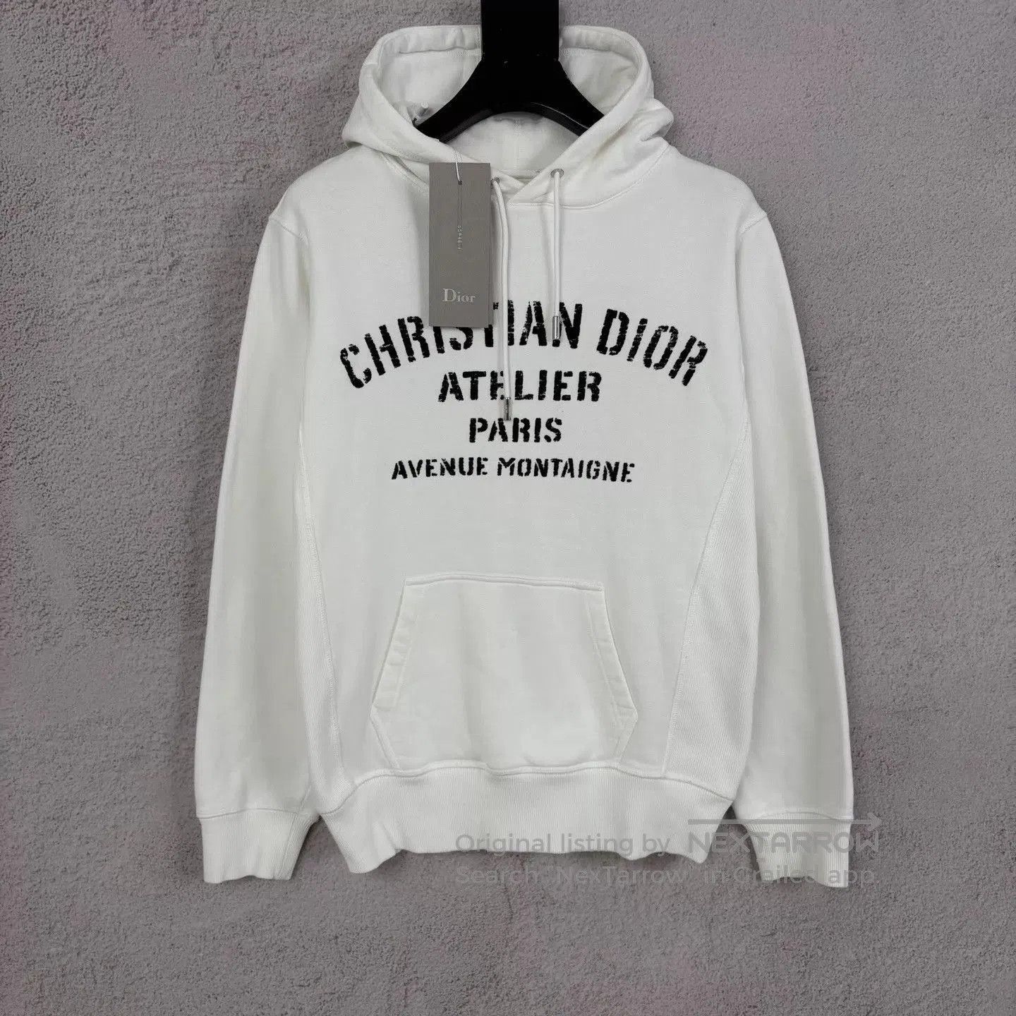 Dior White Atelier Paris Print Hoodie. Size US XS / EU 42 / 0 - 1 Thumbnail