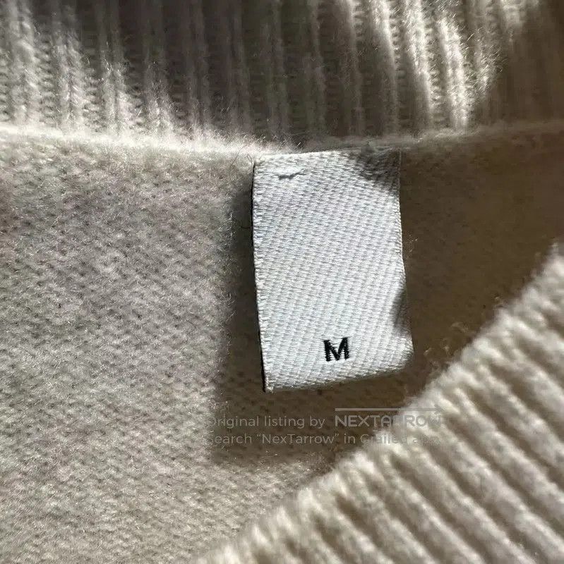 Burberry Burberry White Wool Knit Sweater for Women. Size M / US 6-8 / IT 42-44 - 4 Thumbnail