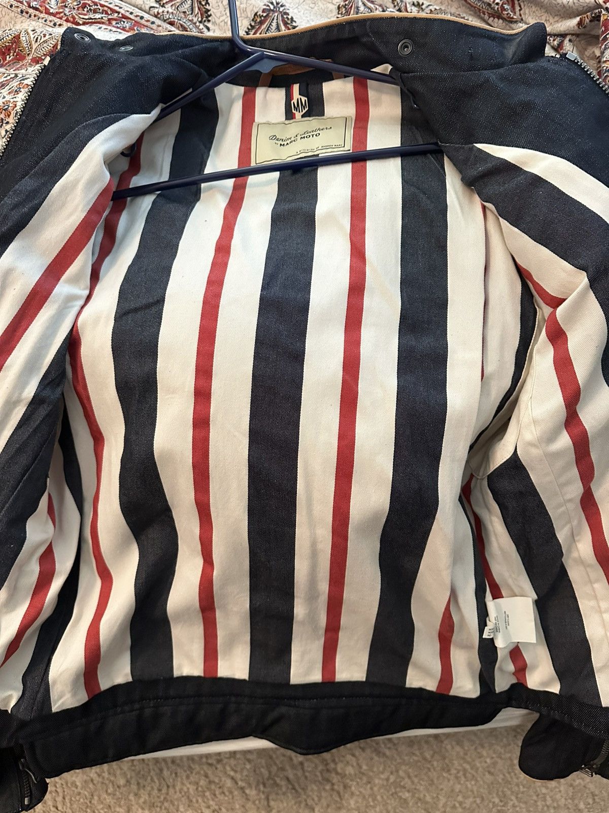 Other Marc Moto - Denim Motorcycle Jacket Size US M / EU 48-50 / 2 - 4 Thumbnail