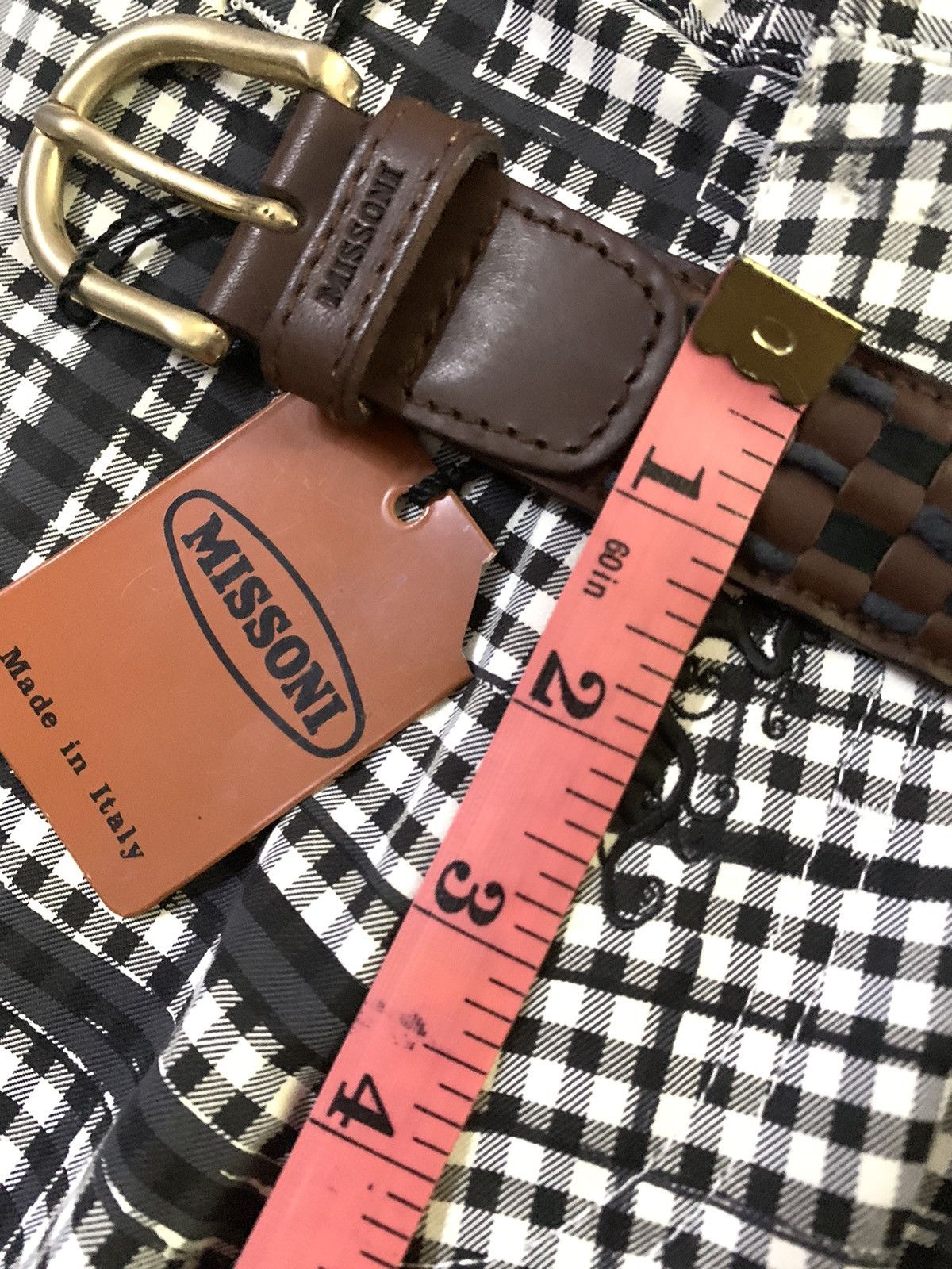 Missoni 💥Missoni Italy Leather Belt Size ONE SIZE - 4 Thumbnail