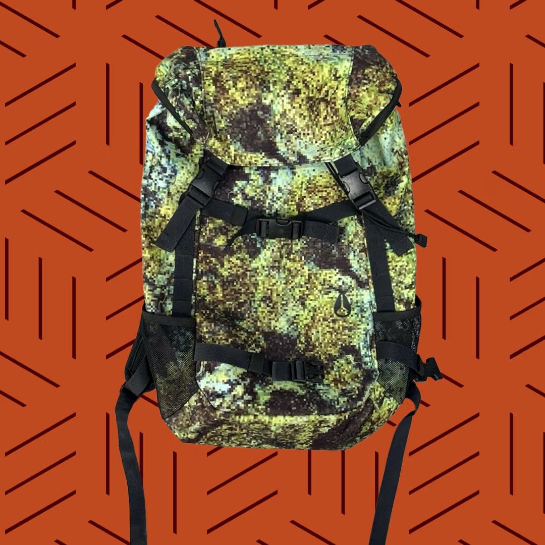 Nixon NIXON LANDLOCK II BACKPACK | RIFFE DIGI-TEK CAMO Backpack Men Multicolor Nylon Camouflage Colorful 1990s-2000s? Size ONE SIZE - 1 Thumbnail