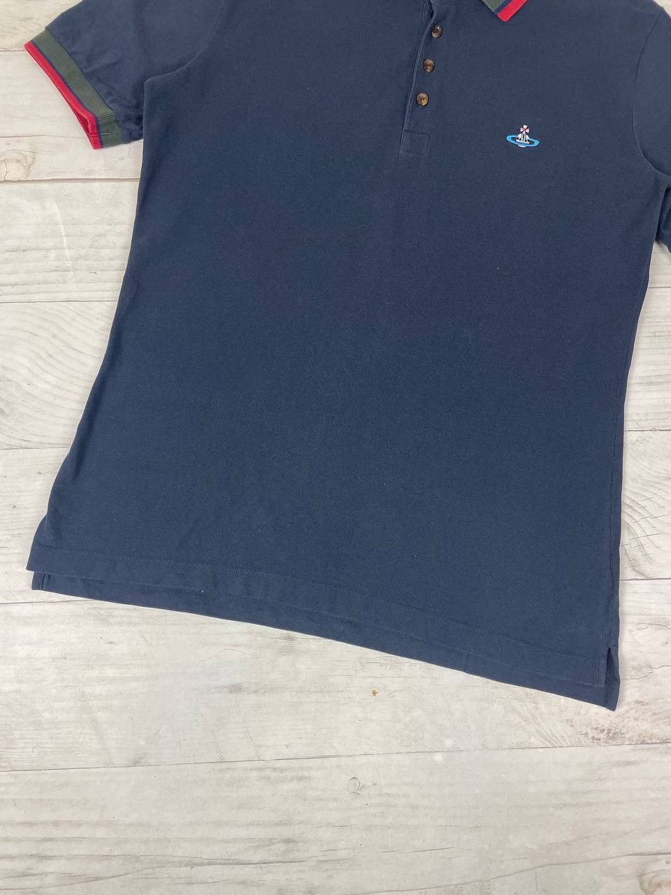 Vivienne Westwood Vivienne Westwood Polo Shirt Logo Orb Luxury Size US L / EU 52-54 / 3 - 3 Thumbnail