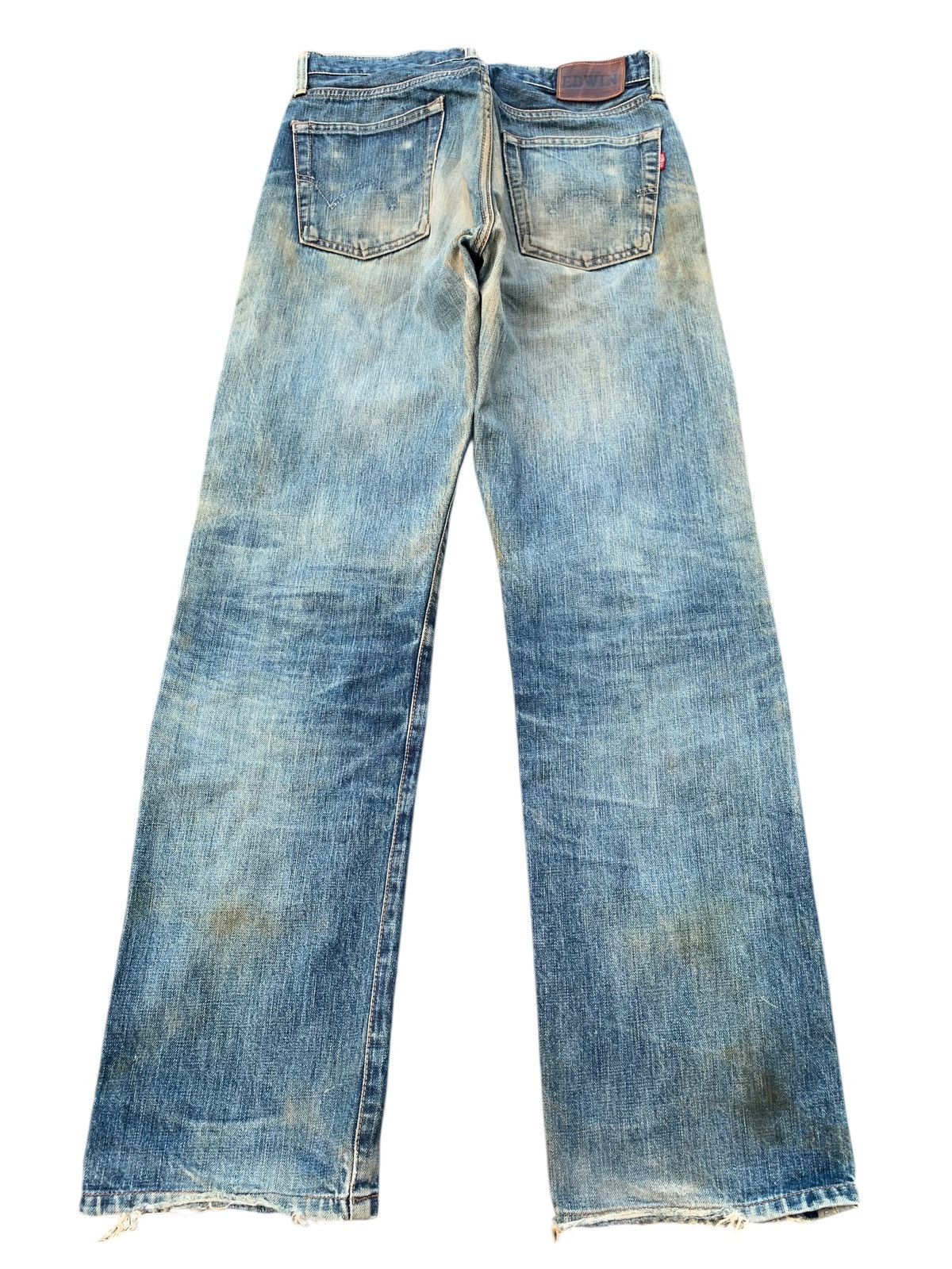 Kapital VINTAGE EDWIN 505XX SELVEDGE RUSTY MUDWASH DISTRESSED DENIM Size US 29 - 4 Thumbnail