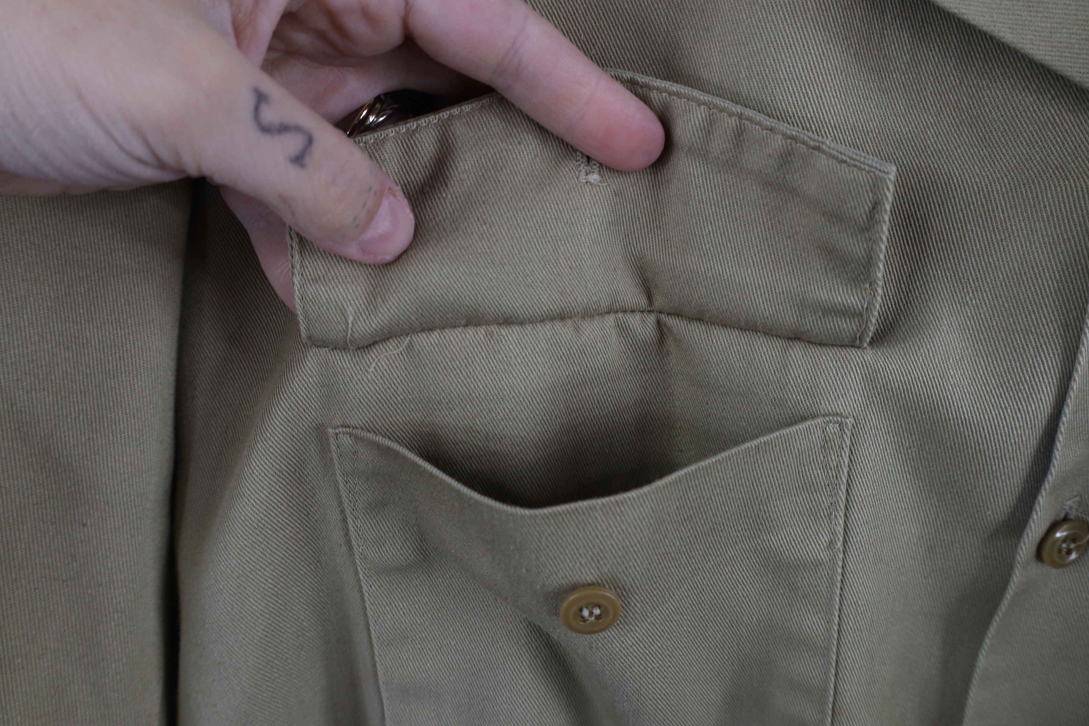 Dickies × Vintage Vintage 90s Dickies Workwear Mechanic Button Shirt USA Size US XXL / EU 58 / 5 - 6 Thumbnail