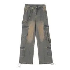 Jean Fukiishi x nen Slim Y2k Shorts Jorts Washed RAW Size US 36 / EU 52 - 3 Thumbnail