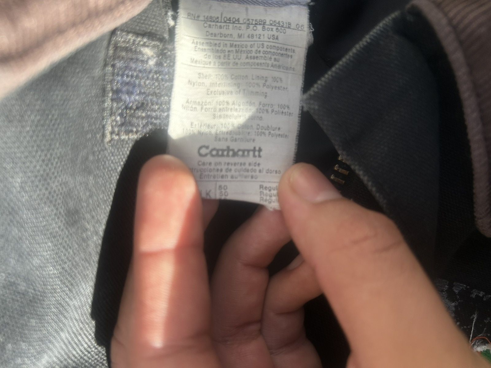 Carhartt Carhartt black detriot jacket Size US XXL / EU 58 / 5 - 4 Thumbnail