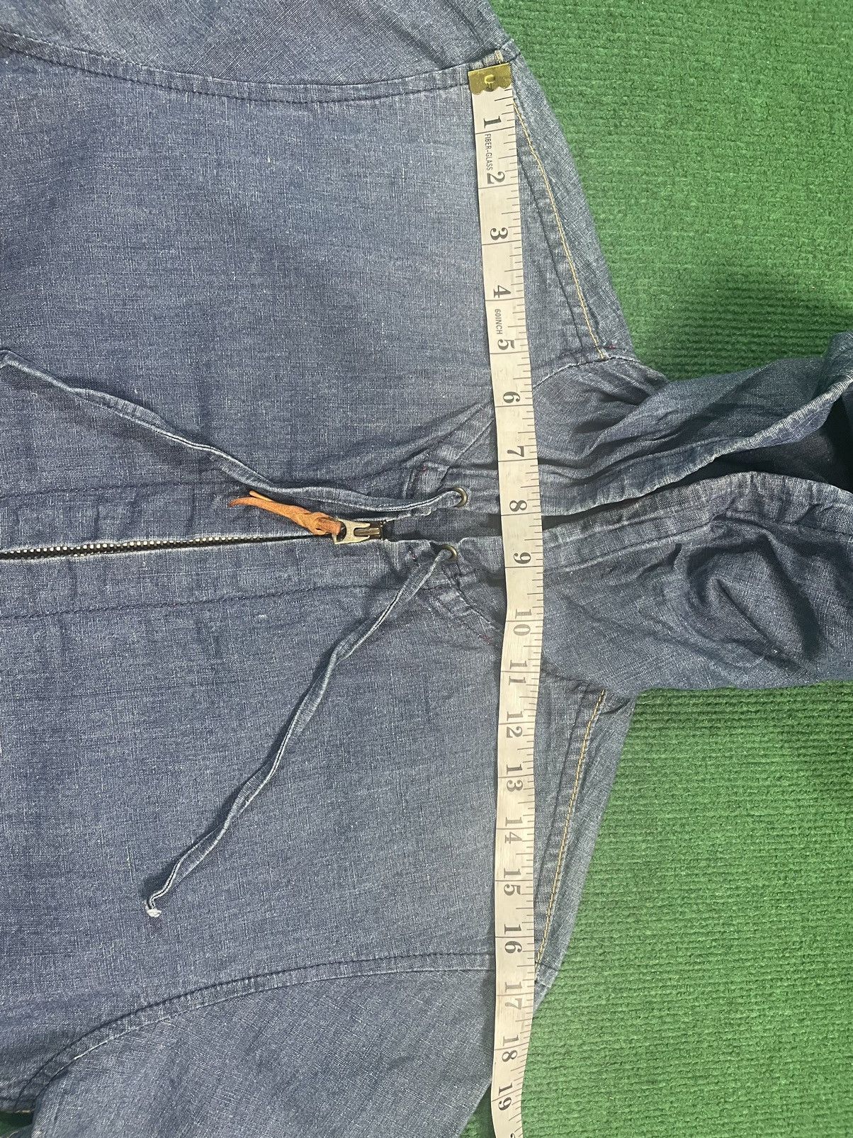 Japanese Brand Vintage Skull Jeans Hoodie With Waldes Zipper Size US M / EU 48-50 / 2 - 18 Thumbnail