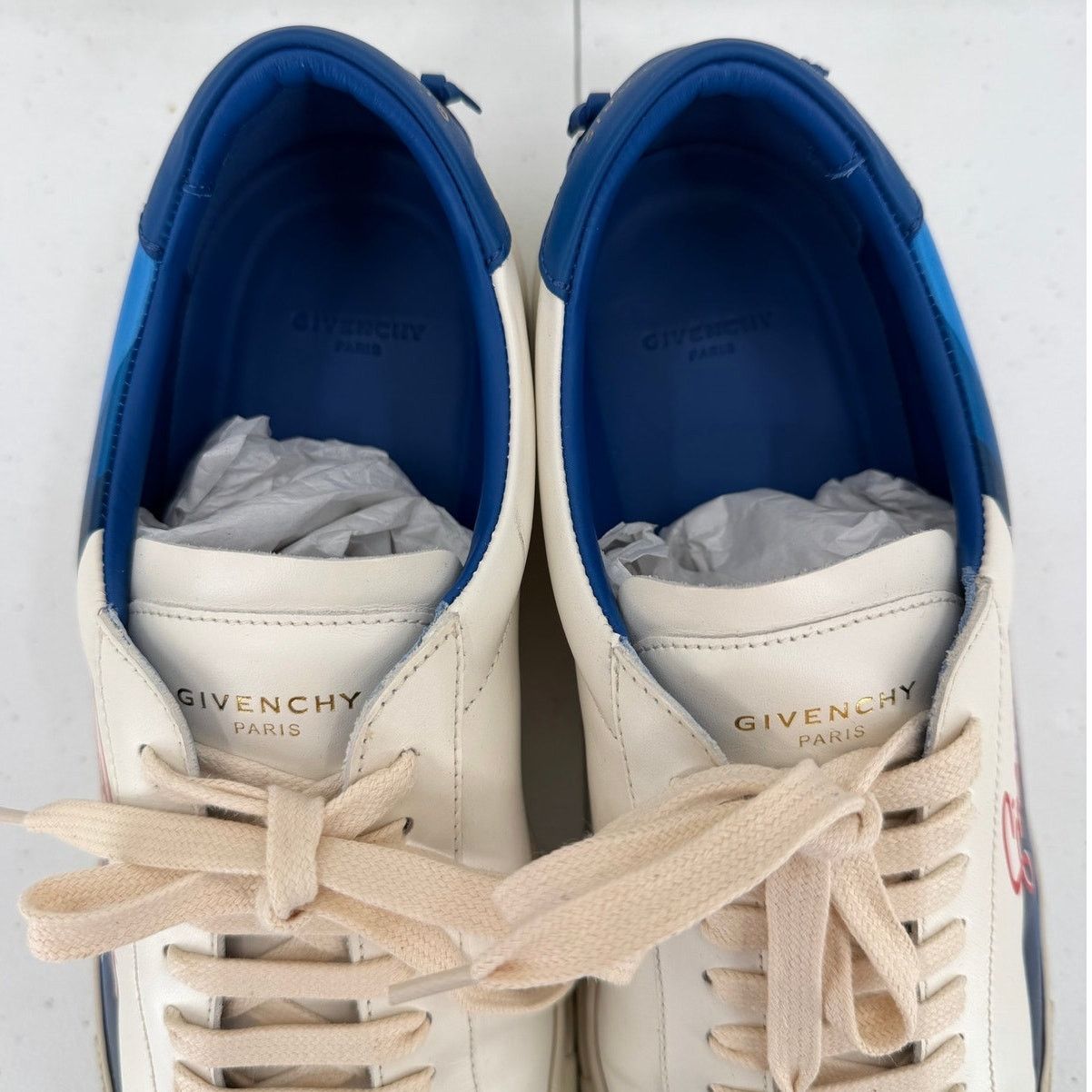Givenchy Givenchy Motocross Urban Street Blue/Red/White Sneakers Size US 8.5 / EU 41-42 - 7 Thumbnail