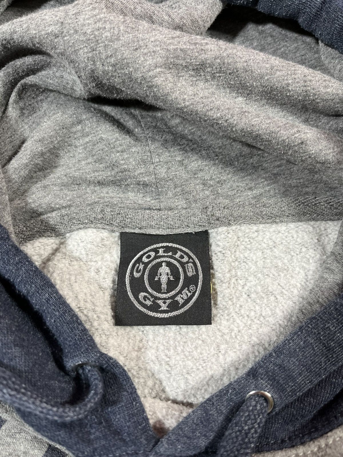 Vintage Vintage Gold’s Gym Hoodie Big Logo Size US L / EU 52-54 / 3 - 6 Thumbnail