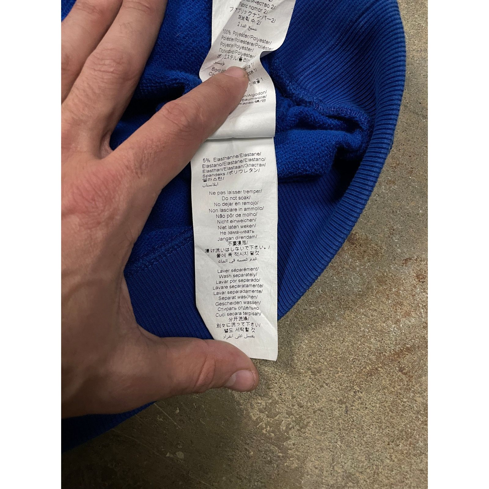 Kenzo Kenzo Crewneck Royal Blue Small Used Size US S / EU 44-46 / 1 - 6 Thumbnail