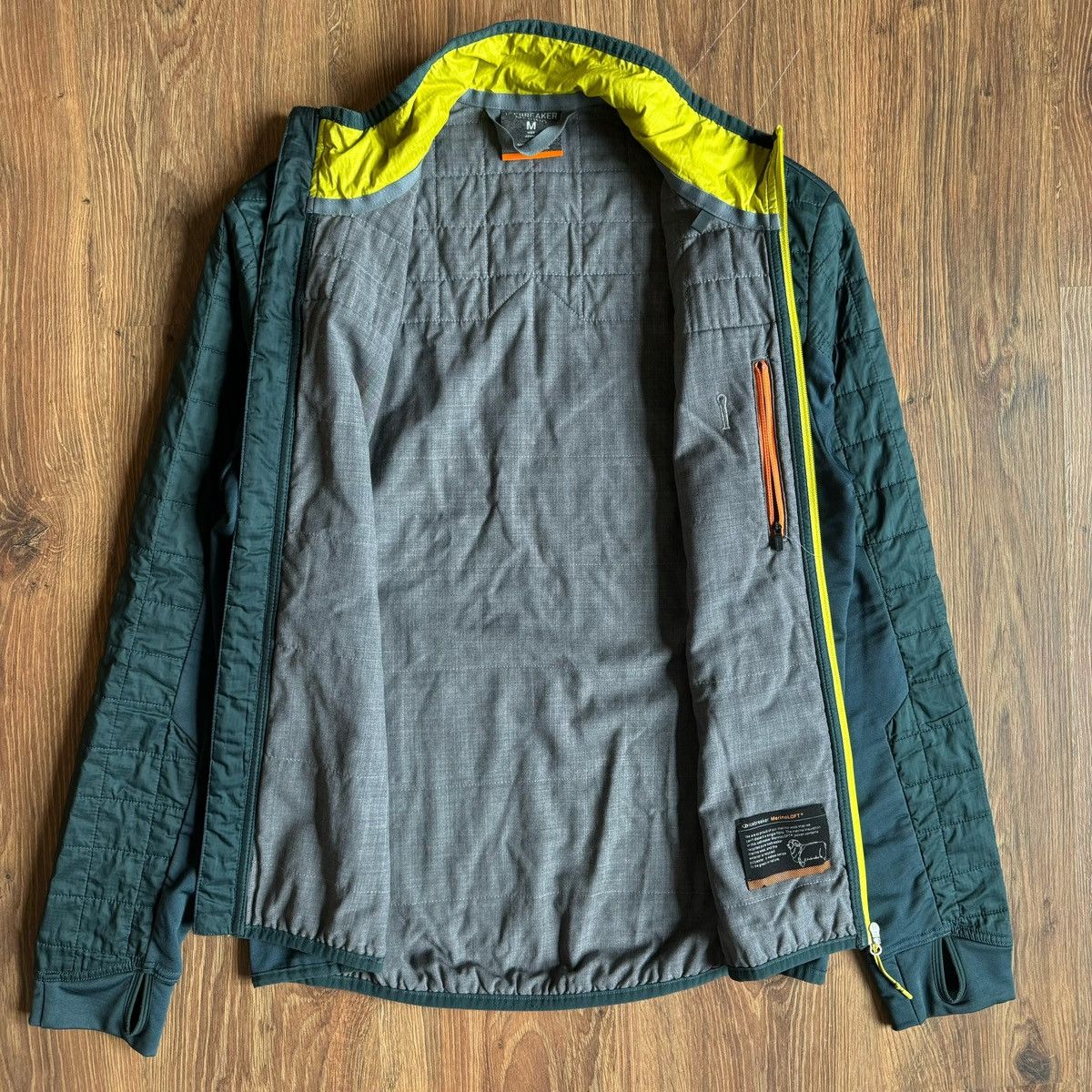 Icebreaker Icebreaker Jacket Green Merinoloft Puffer Jacket Full Zip Size US M / EU 48-50 / 2 - 4 Thumbnail