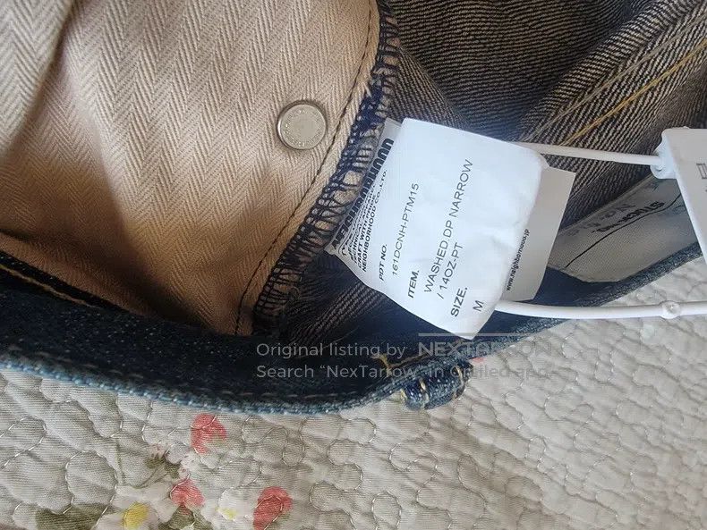 Neighborhood Neighborhood size M Basic Washed Denim Pants Size US 27 - 6 Thumbnail