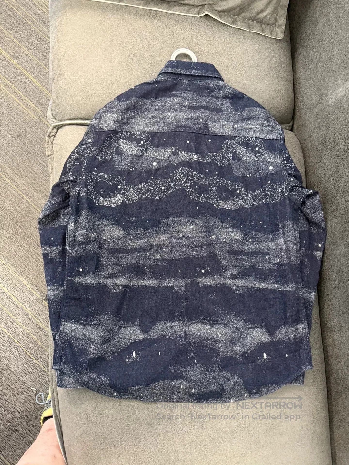 Dior Dior Starry Splatter Denim Shirt Jacket. Size US M / EU 48-50 / 2 - 2 Thumbnail