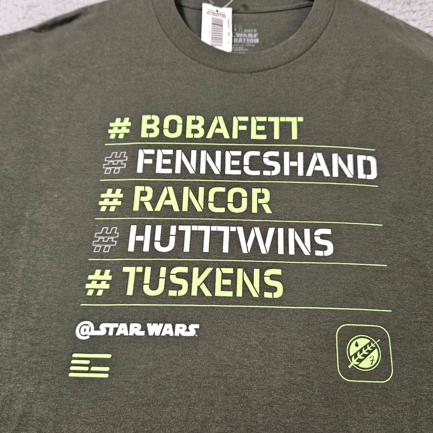 Star Wars Star Wars Celebration Anaheim 2022 Boba Fett Event Exclusive Shirt T Shirt 2XL Green Mens Size US XXL / EU 58 / 5 - 3 Thumbnail
