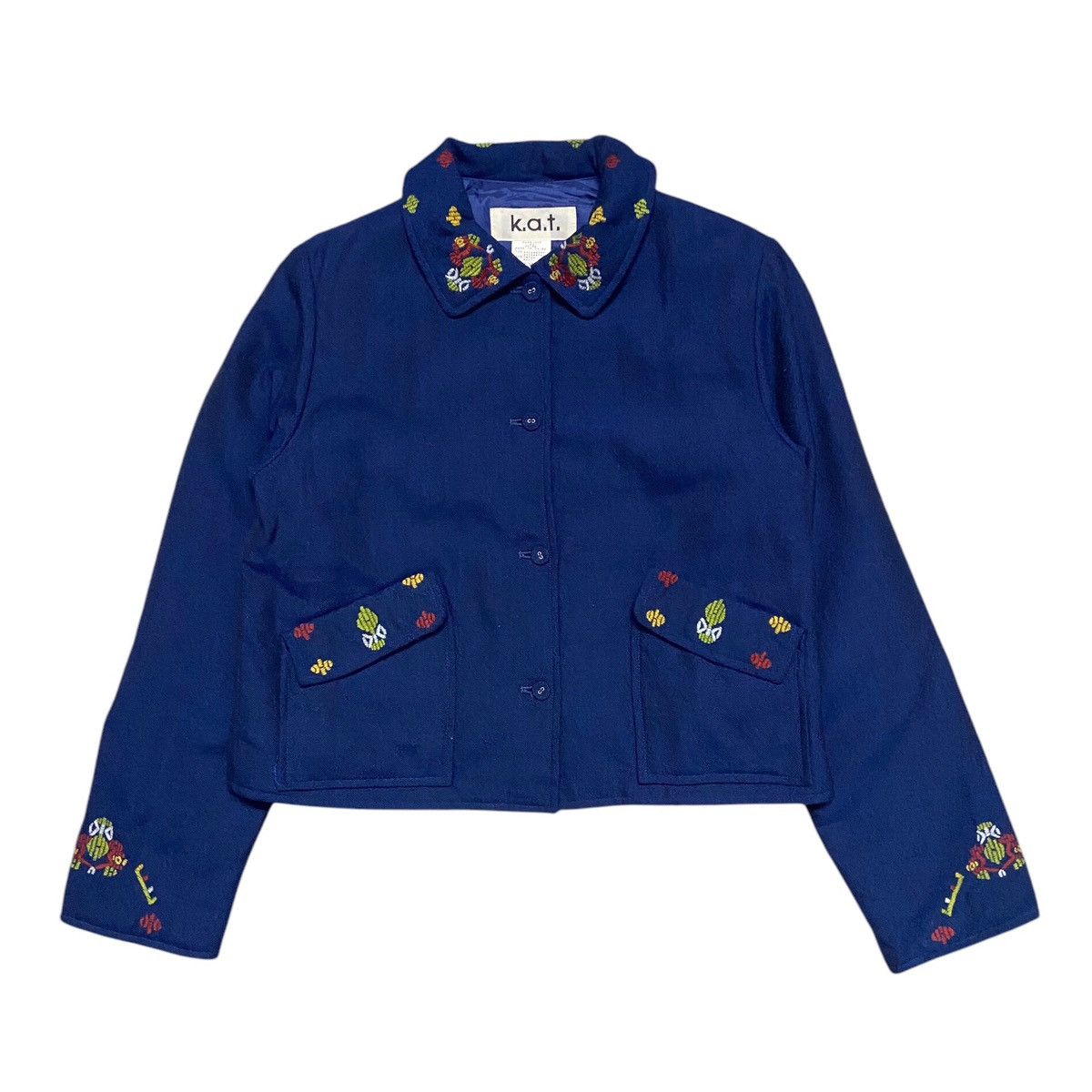 Designer × Japanese Brand K.a.t Cropped Puffer Jacket Size M / US 6-8 / IT 42-44 - 1 Thumbnail