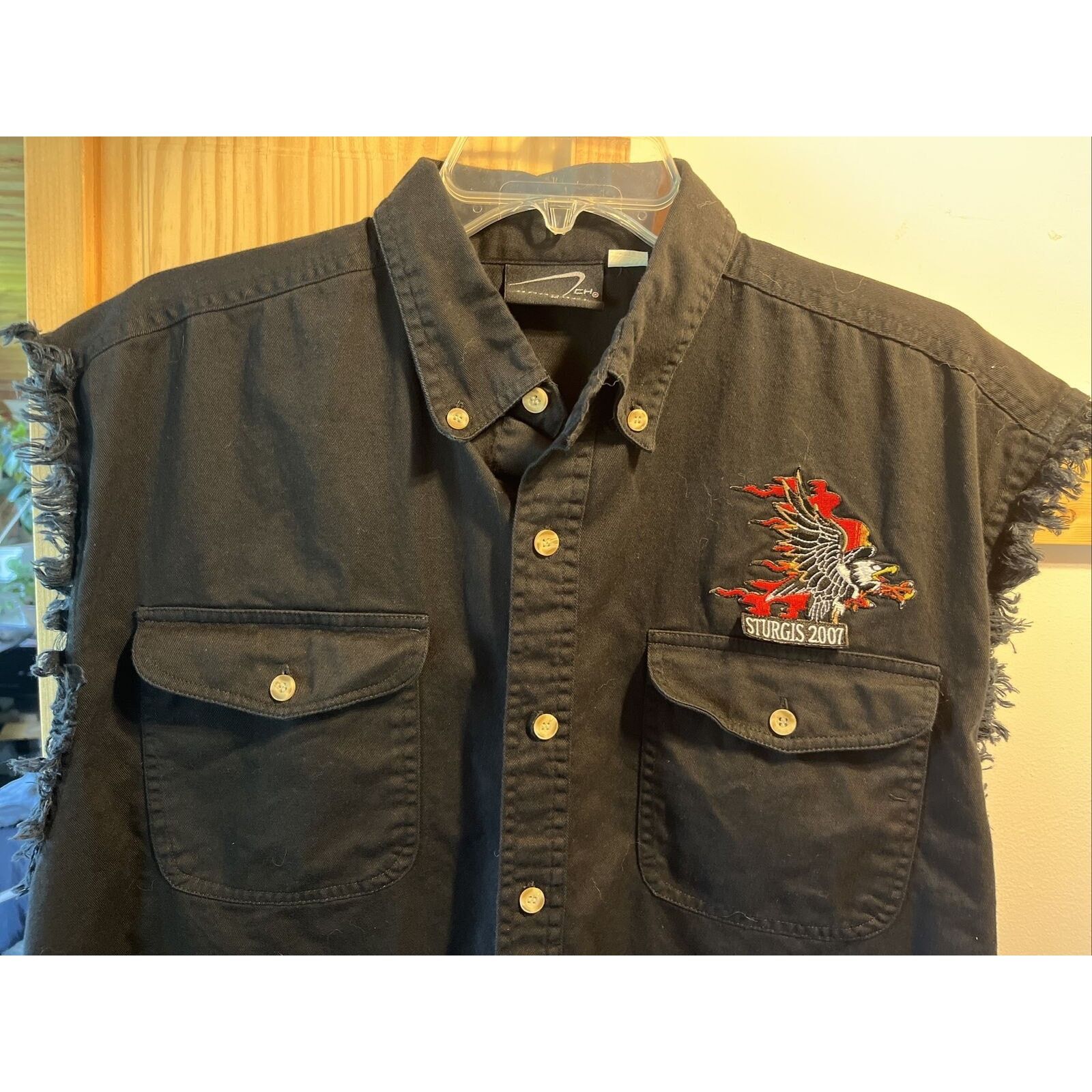 Other Sturgis Bike Week 2007 Men’s M Black Sleeveless Cotton Vest Size US M / EU 48-50 / 2 - 3 Thumbnail